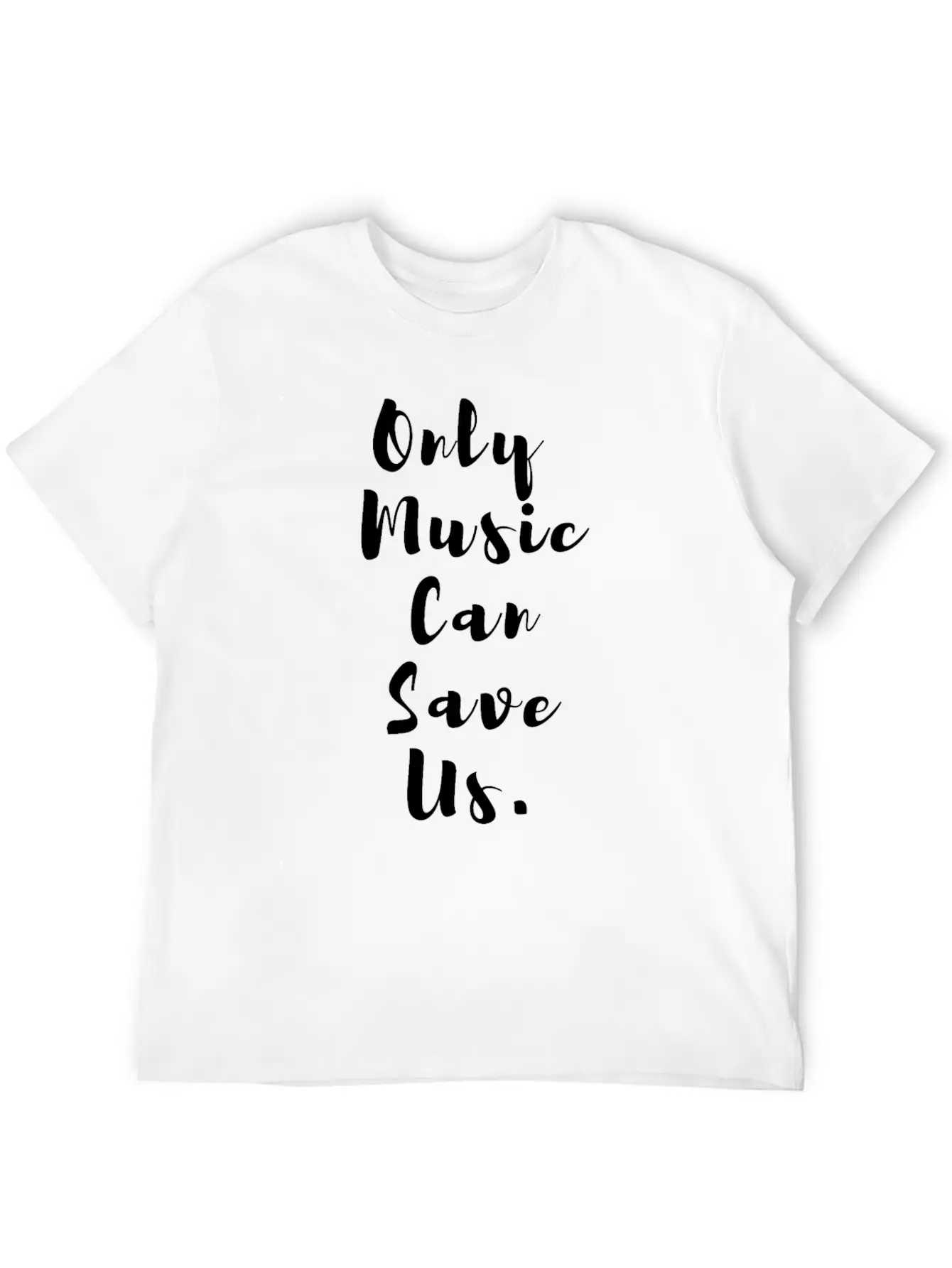 Only Musik Can Save Us! Classic Cotton Tee – Unisex Comfort For Any Season