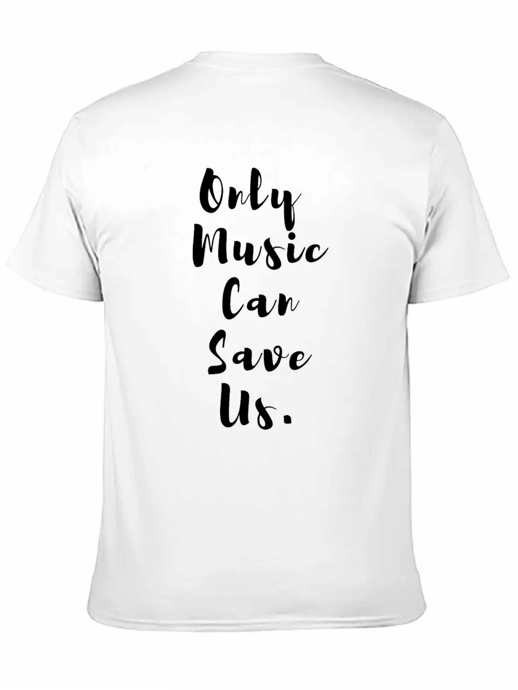 Only Musik Can Save Us! Classic Cotton Tee – Unisex Comfort For Any Season