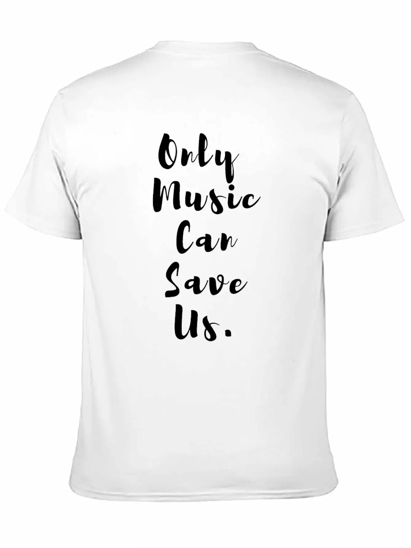 Only Musik Can Save Us! Classic Cotton Tee – Unisex Comfort For Any Season