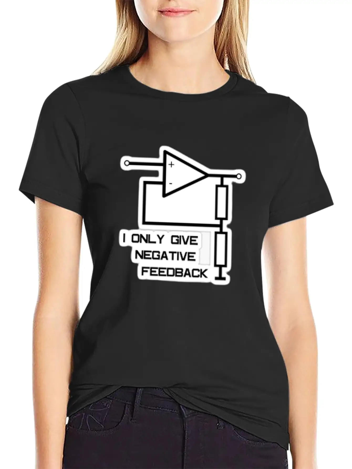Only Negative Feedback Essential Cotton Tee For Daily Outfits – Unisex Style