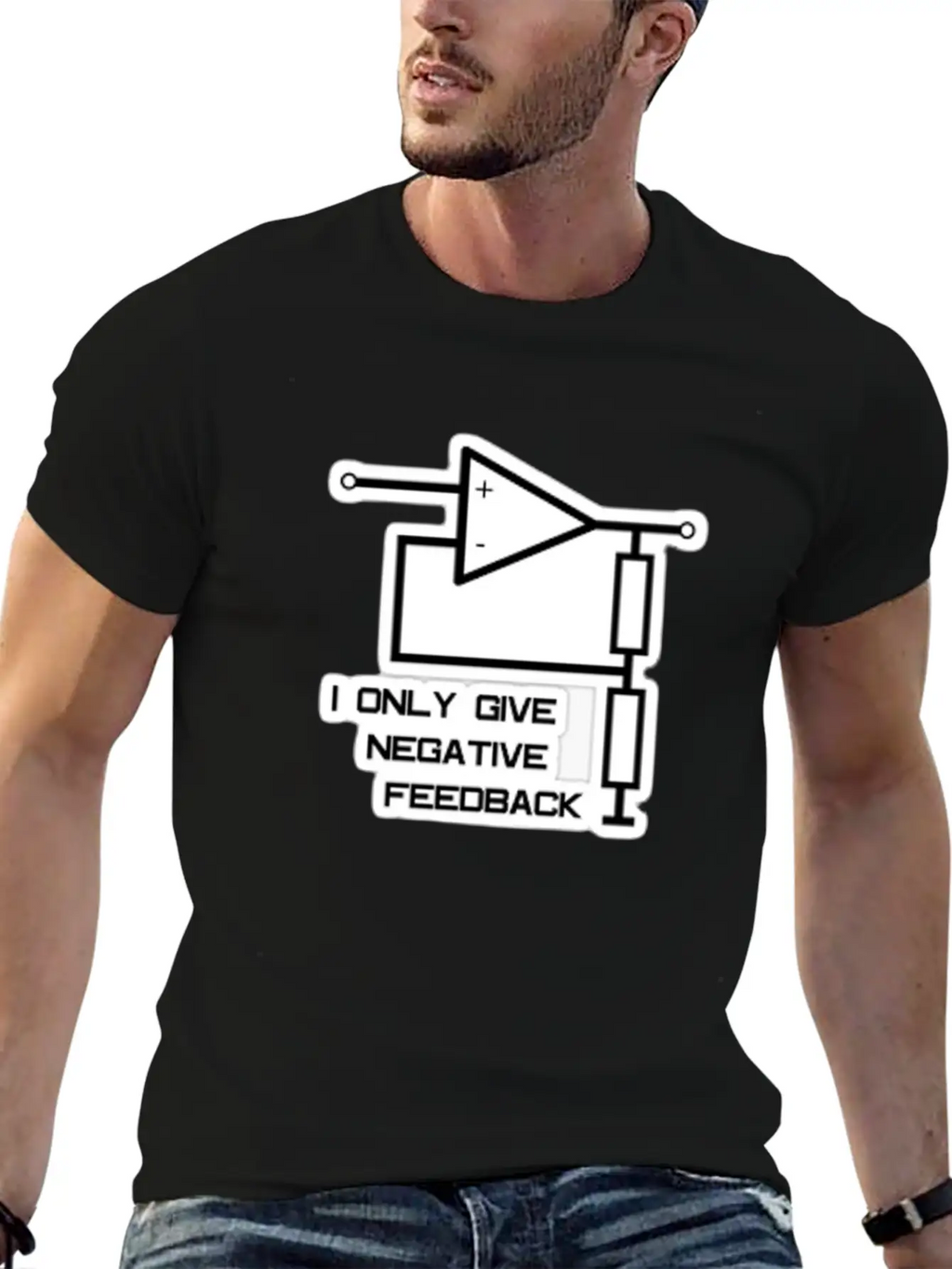 Only Negative Feedback Essential Cotton Tee For Daily Outfits – Unisex Style