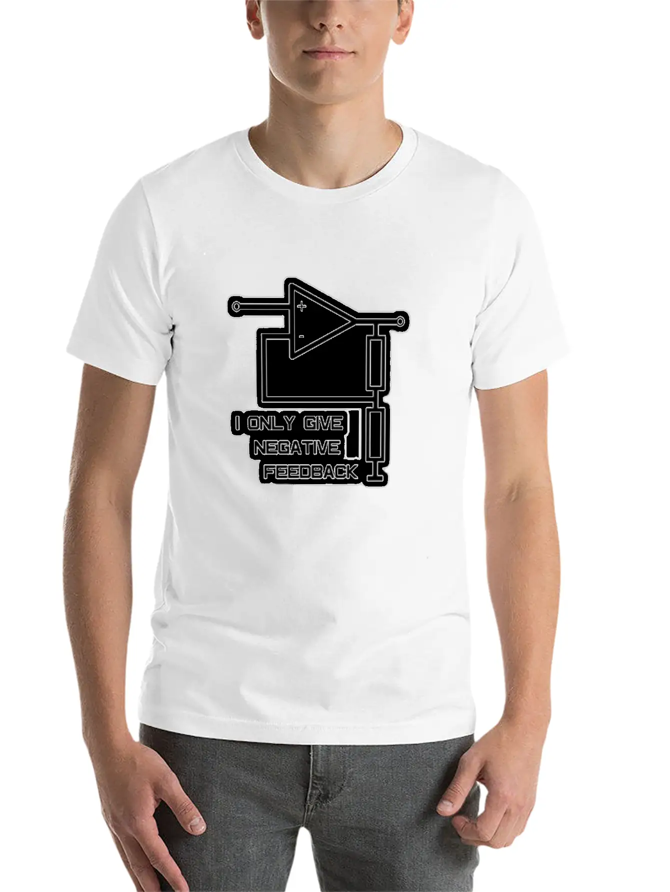 Only Negative Feedback Essential Cotton Tee For Daily Outfits – Unisex Style