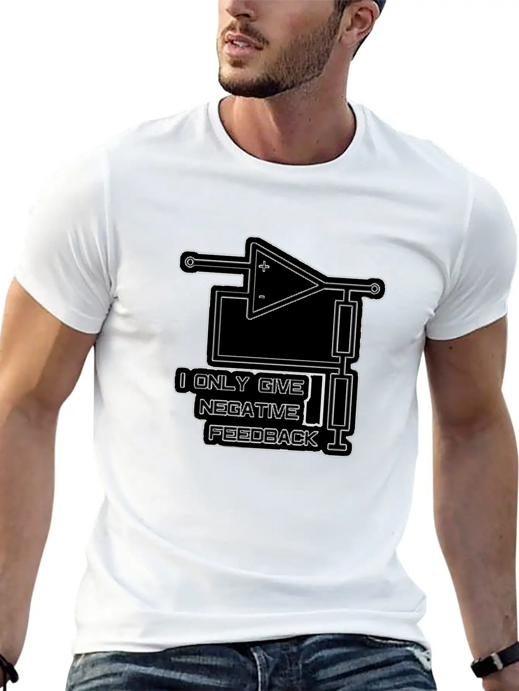 Only Negative Feedback Essential Cotton Tee For Daily Outfits – Unisex Style