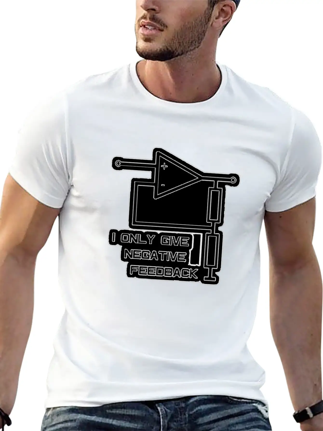 Only Negative Feedback Essential Cotton Tee For Daily Outfits – Unisex Style