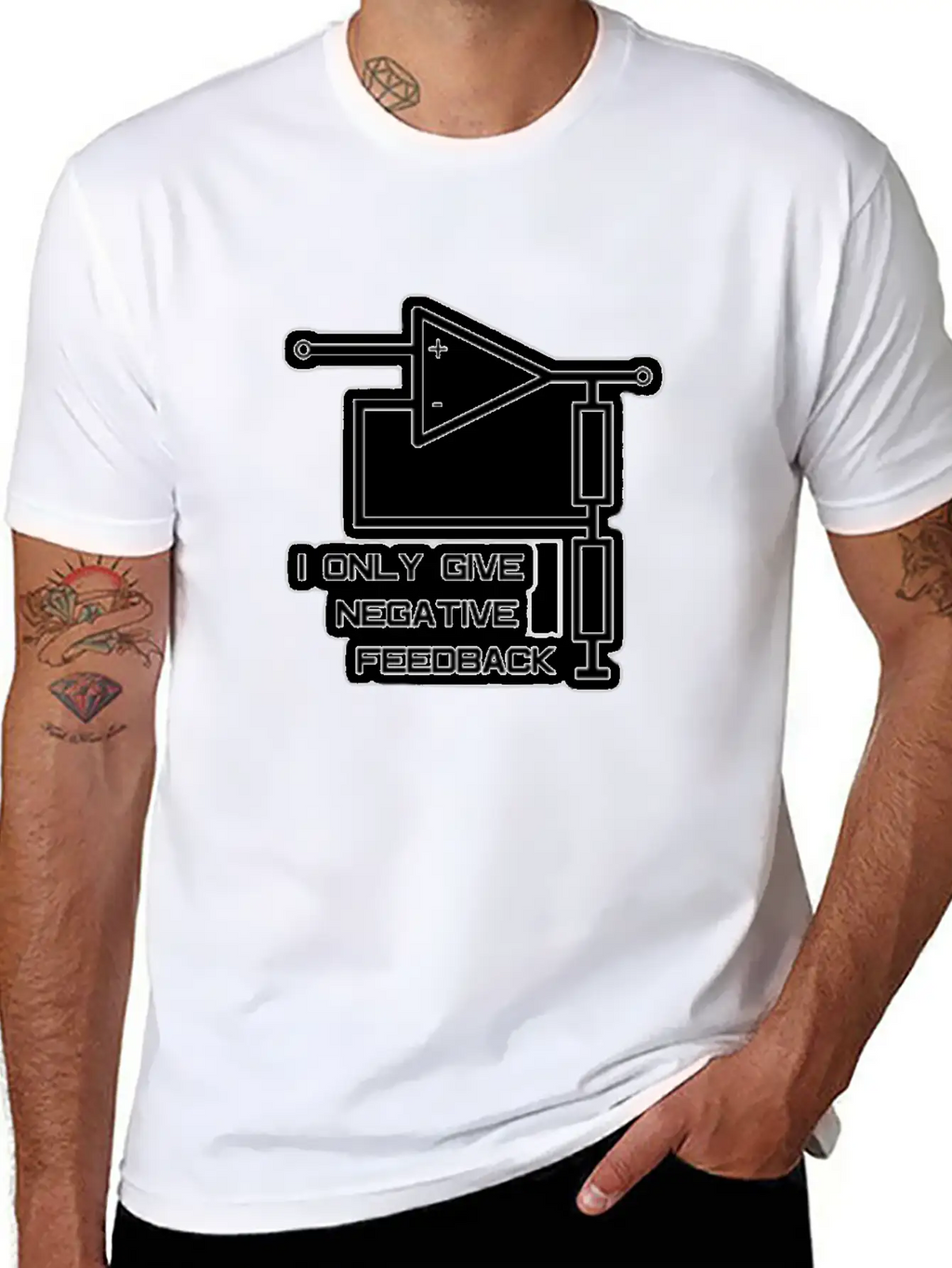 Only Negative Feedback Essential Cotton Tee For Daily Outfits – Unisex Style