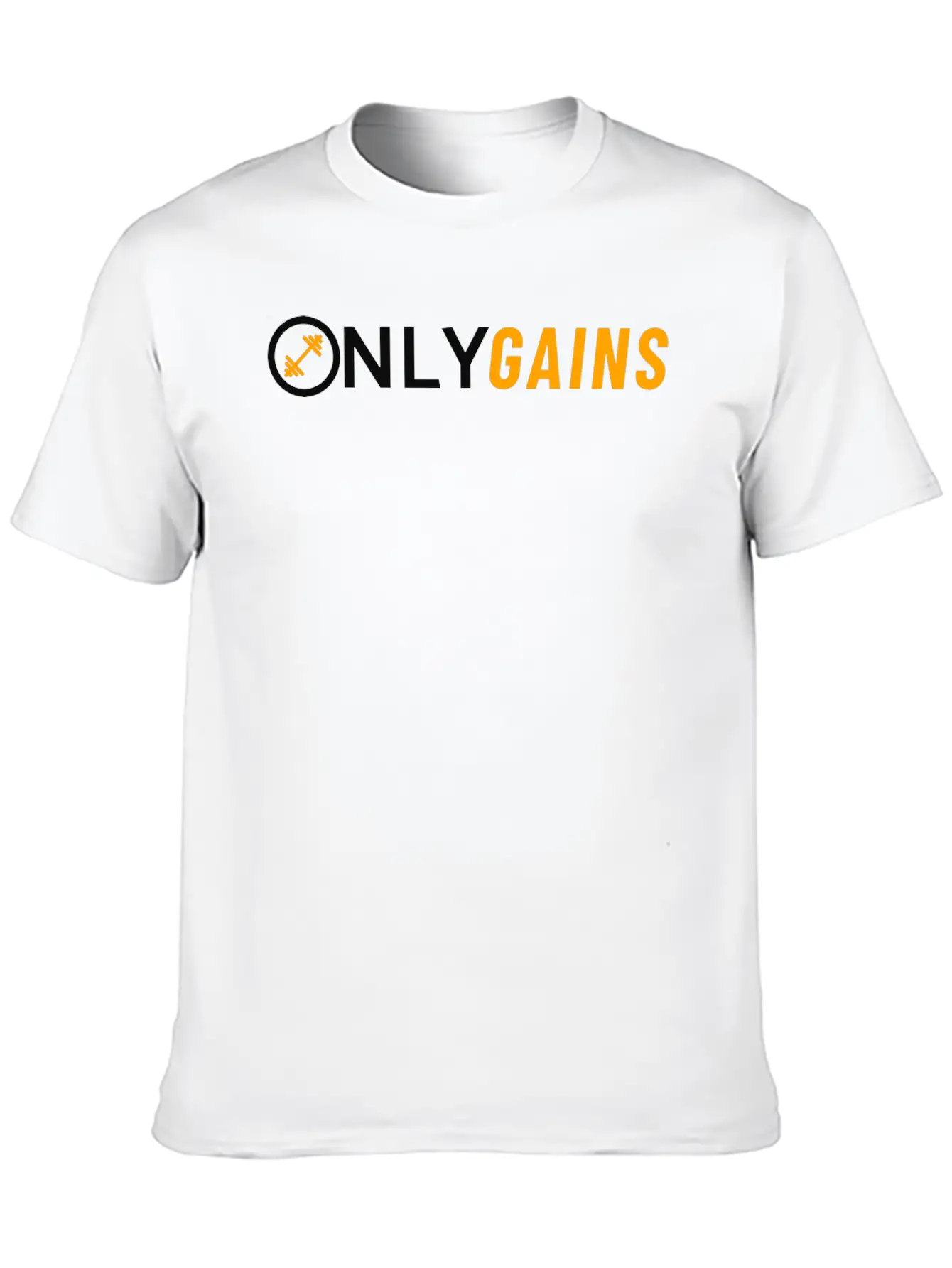 OnlyGains Classic Cotton Tee – Unisex Comfort For Any Season
