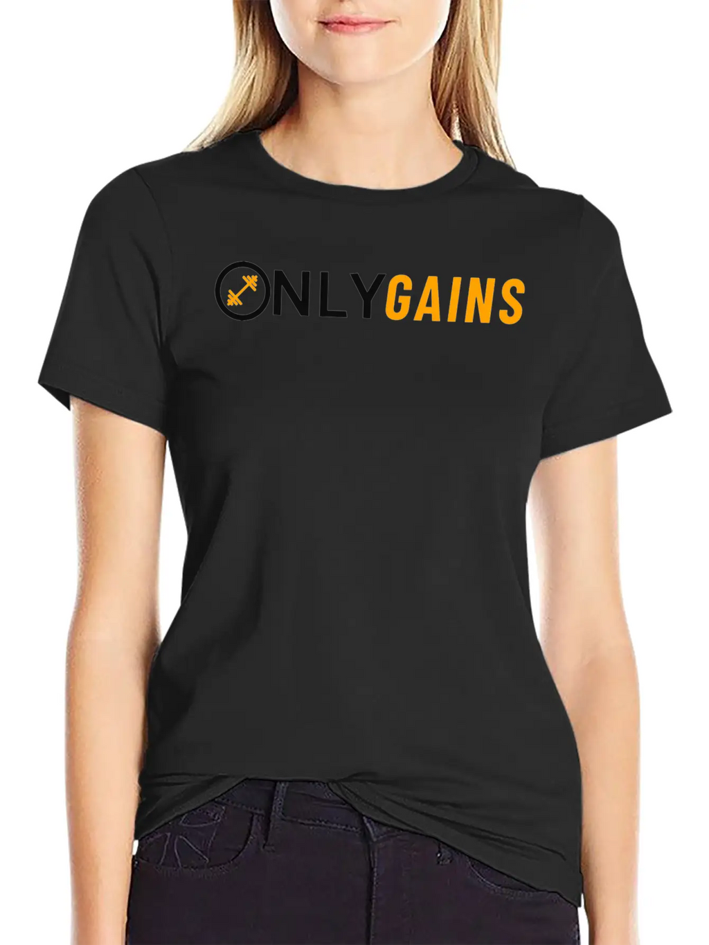 OnlyGains Classic Cotton Tee – Unisex Comfort For Any Season