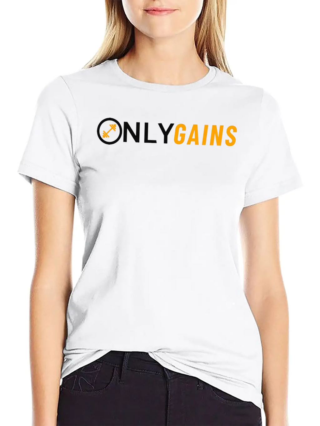 OnlyGains Classic Cotton Tee – Unisex Comfort For Any Season