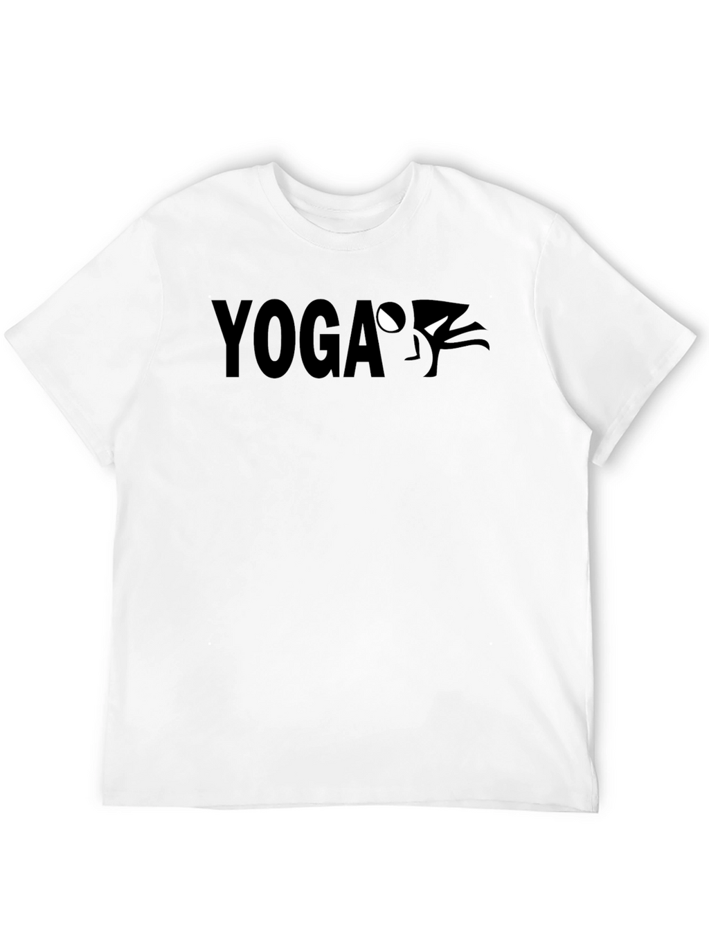 Yoga Ninja Black Graphic Tee