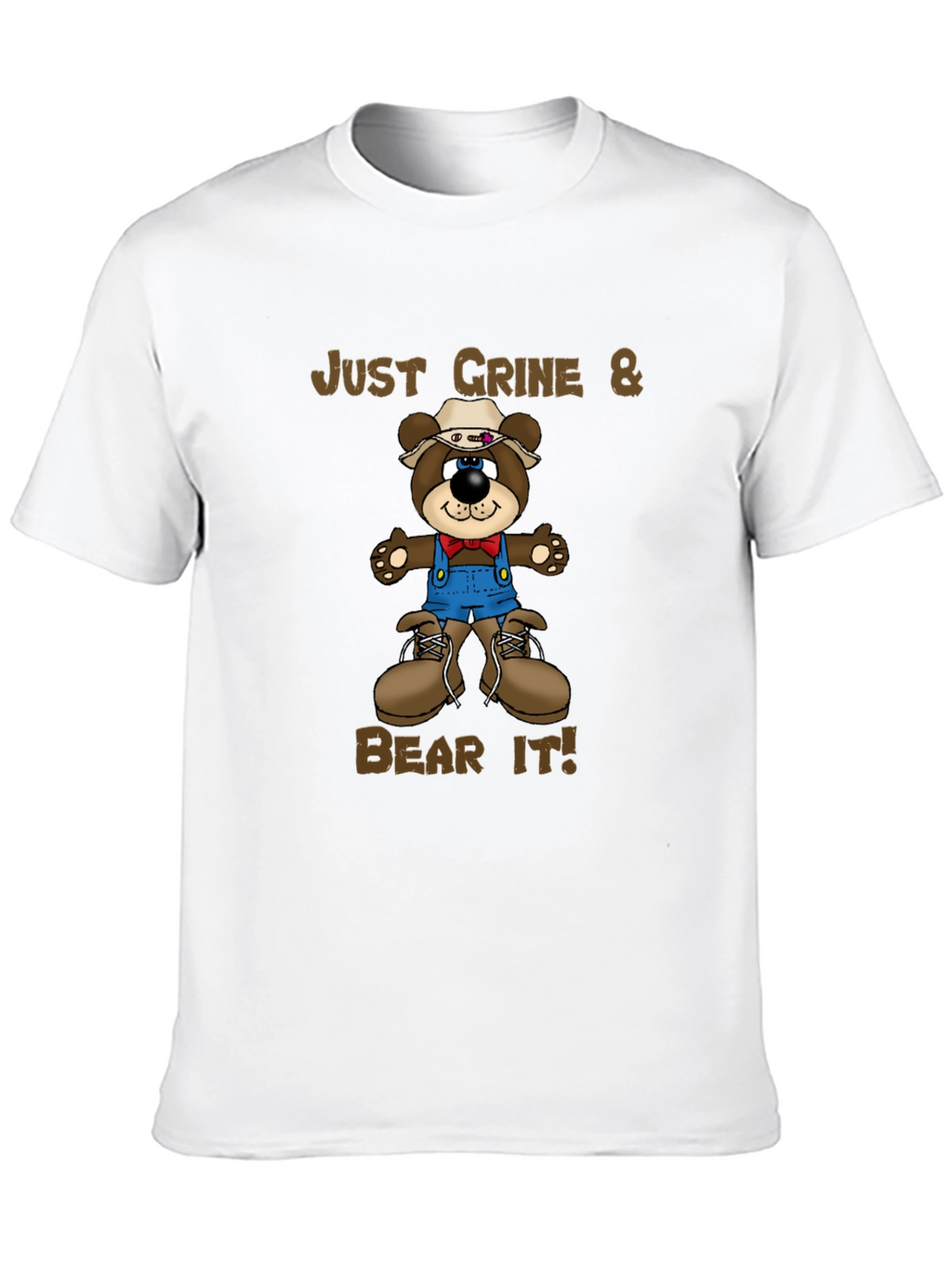 Just Grine & Bear It! Graphic Tee