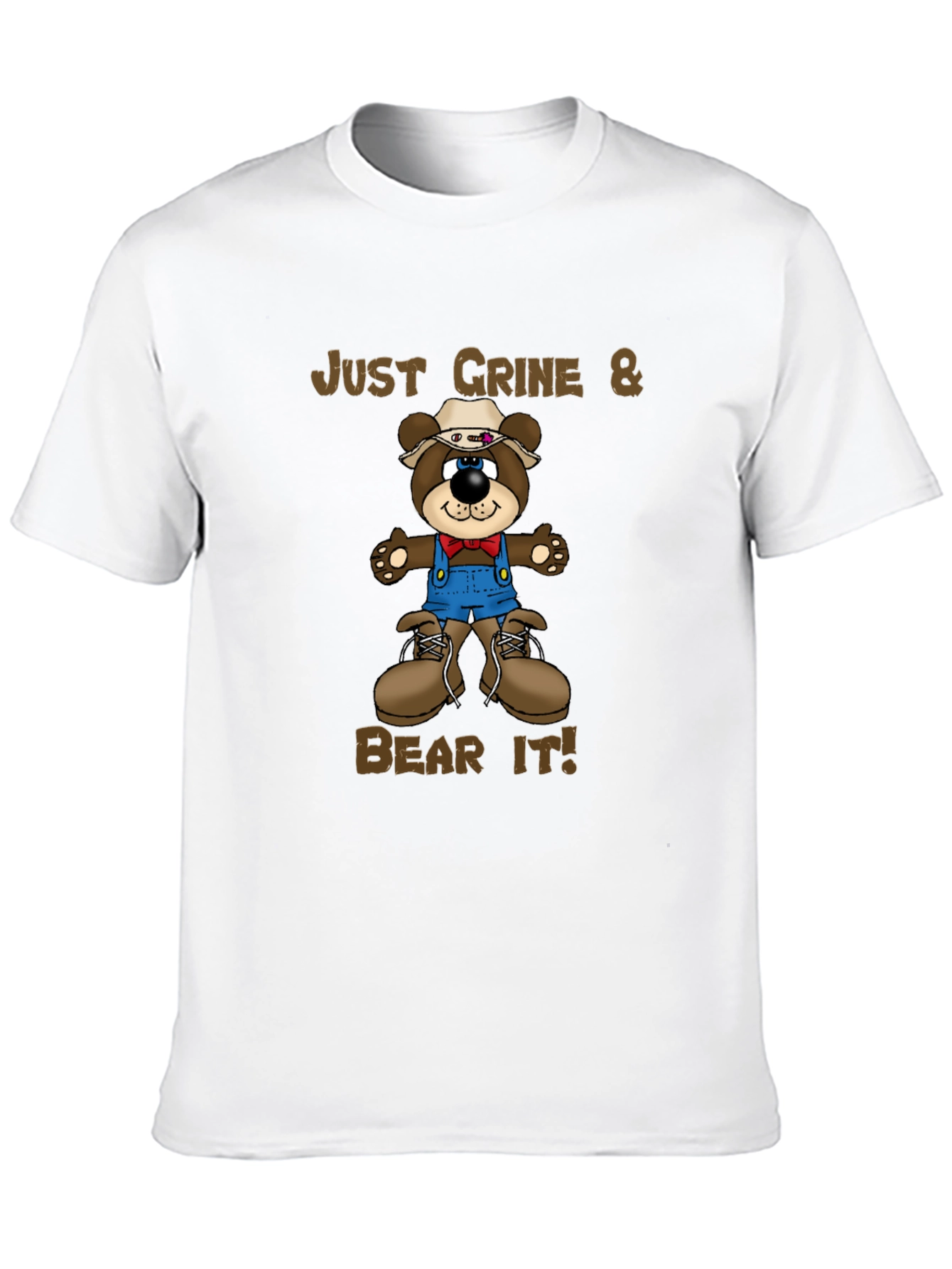 Just Grine & Bear It! Graphic Tee