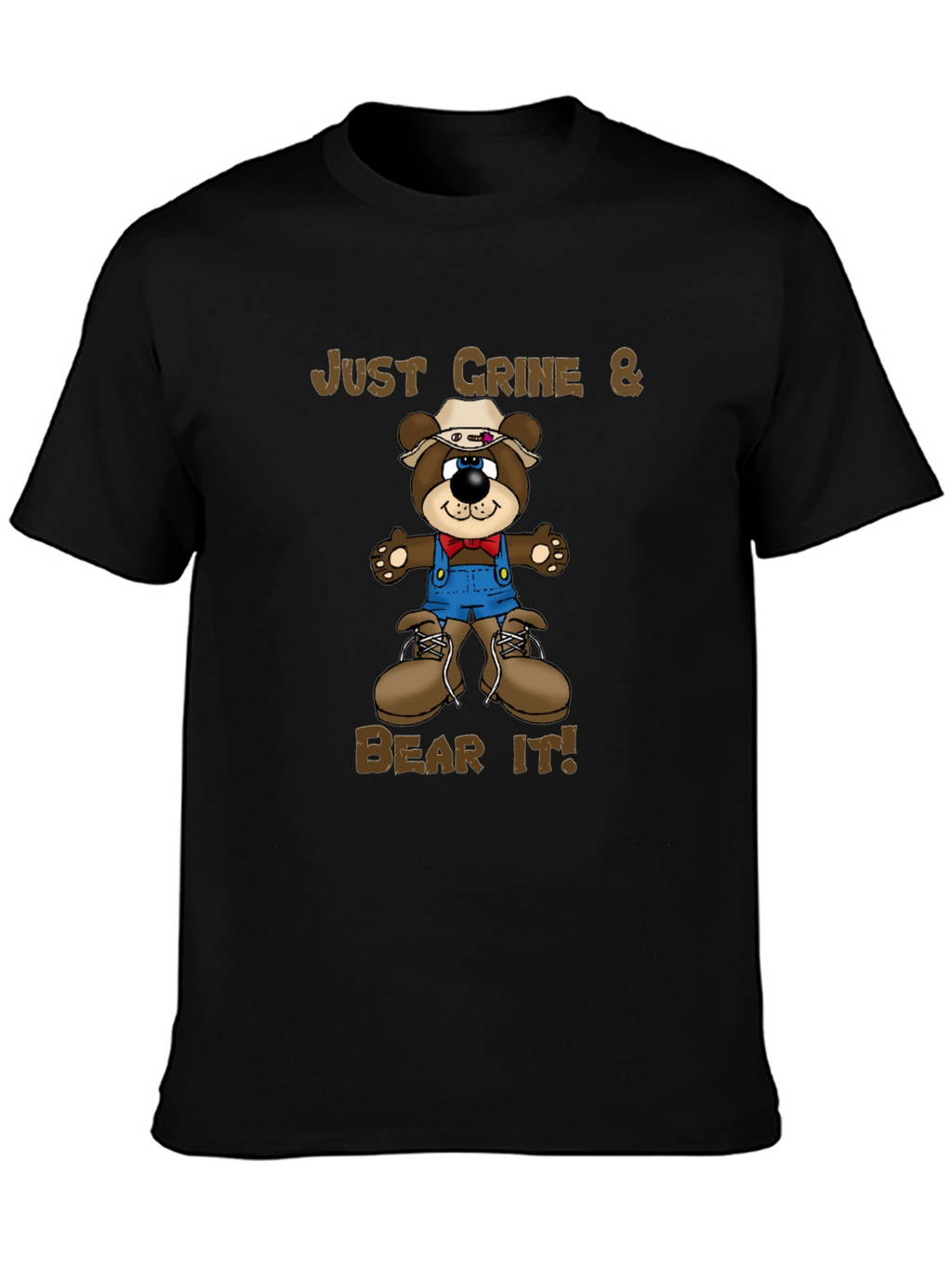 Just Grine & Bear It! Graphic Tee