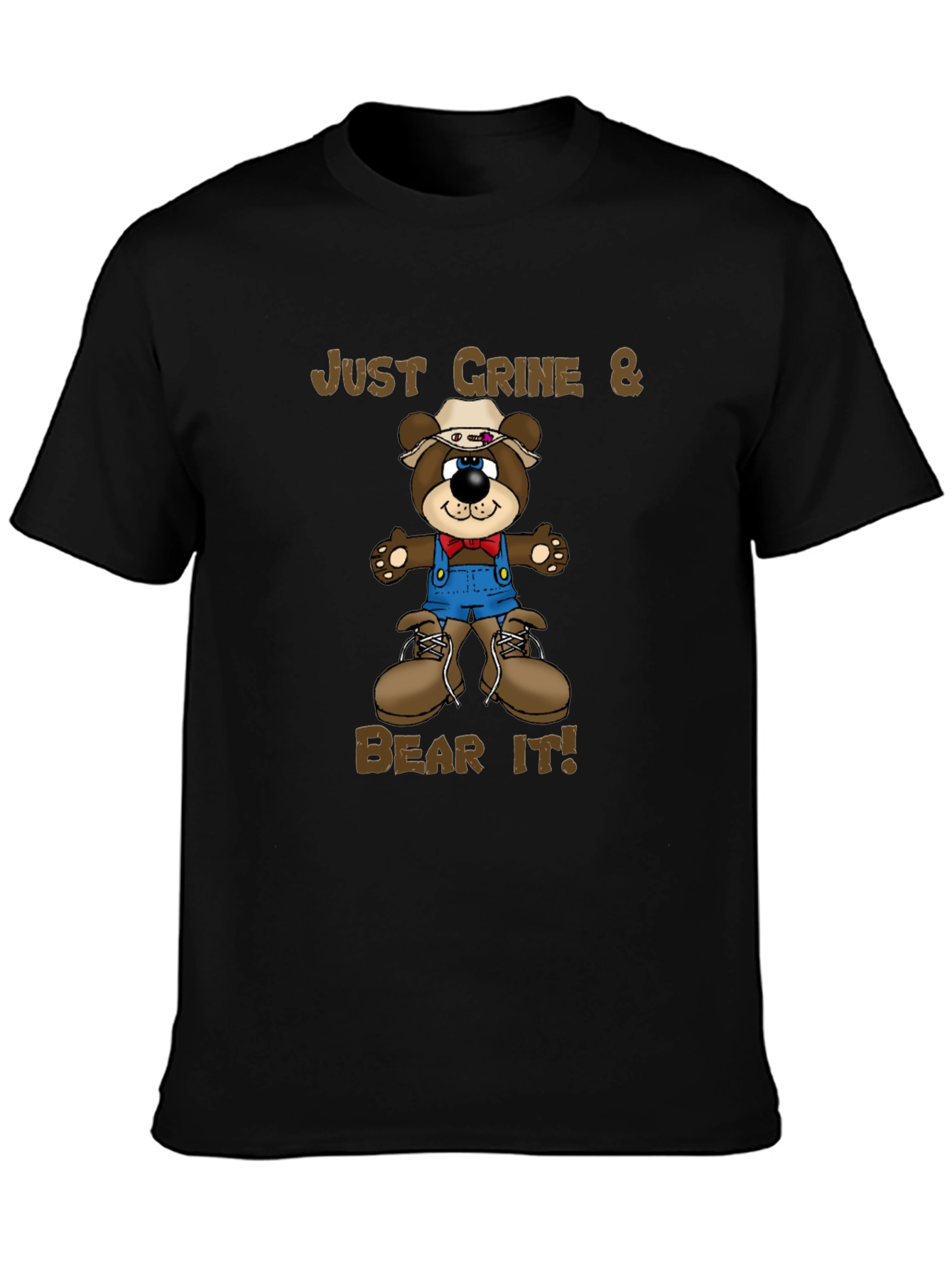 Just Grine & Bear It! Graphic Tee