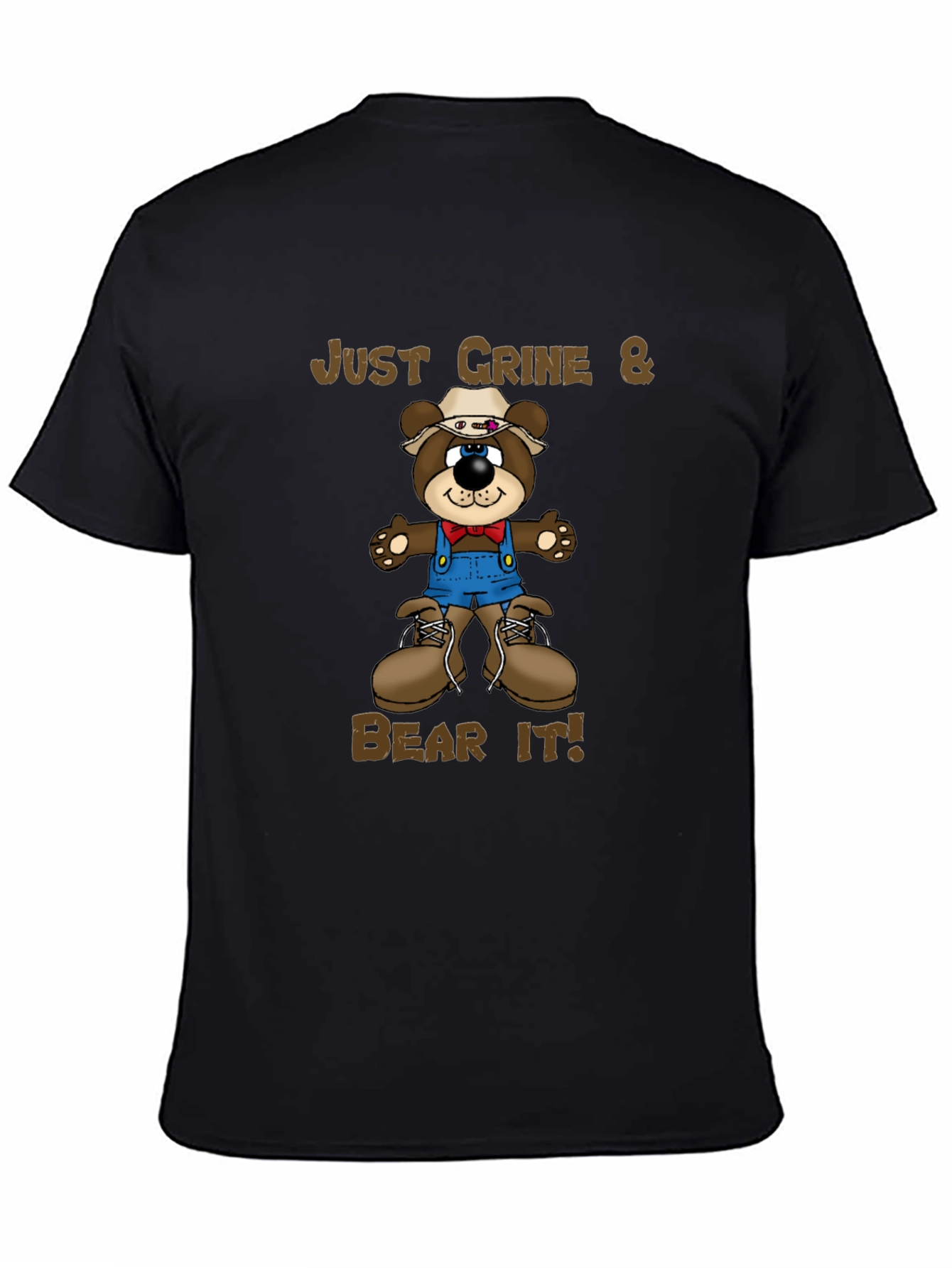 Just Grine & Bear It! Graphic Tee