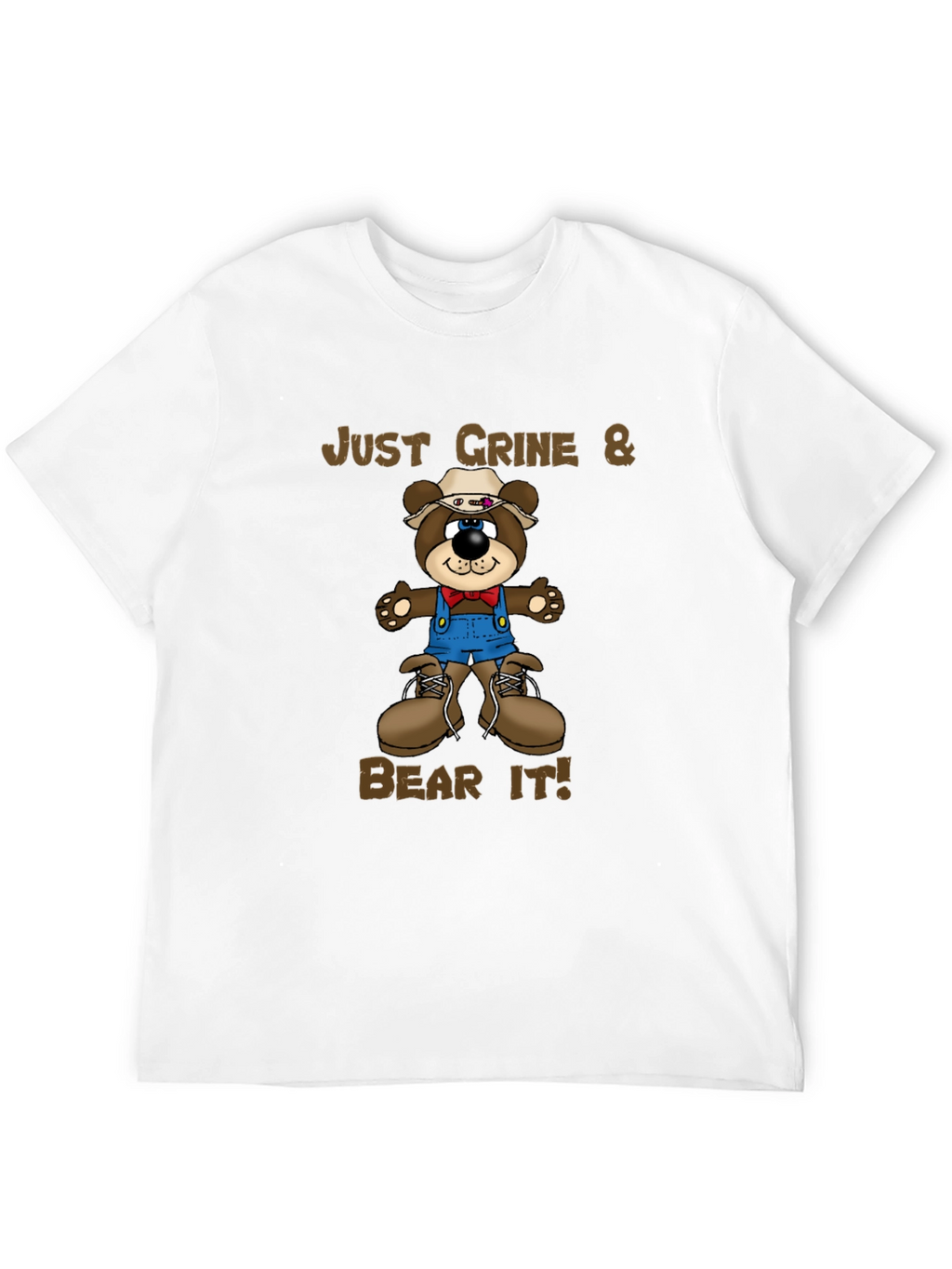 Just Grine & Bear It! Graphic Tee