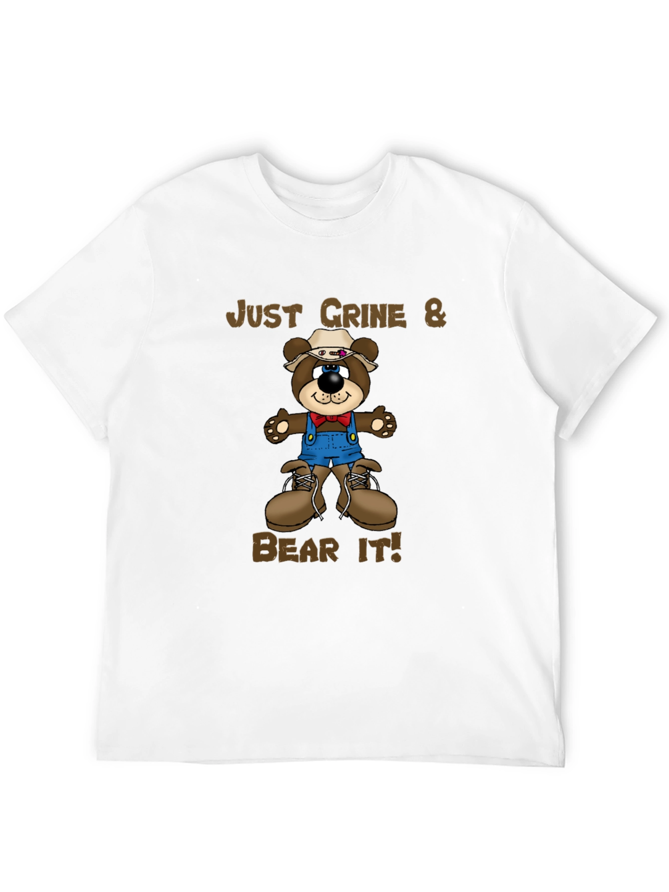 Just Grine & Bear It! Graphic Tee