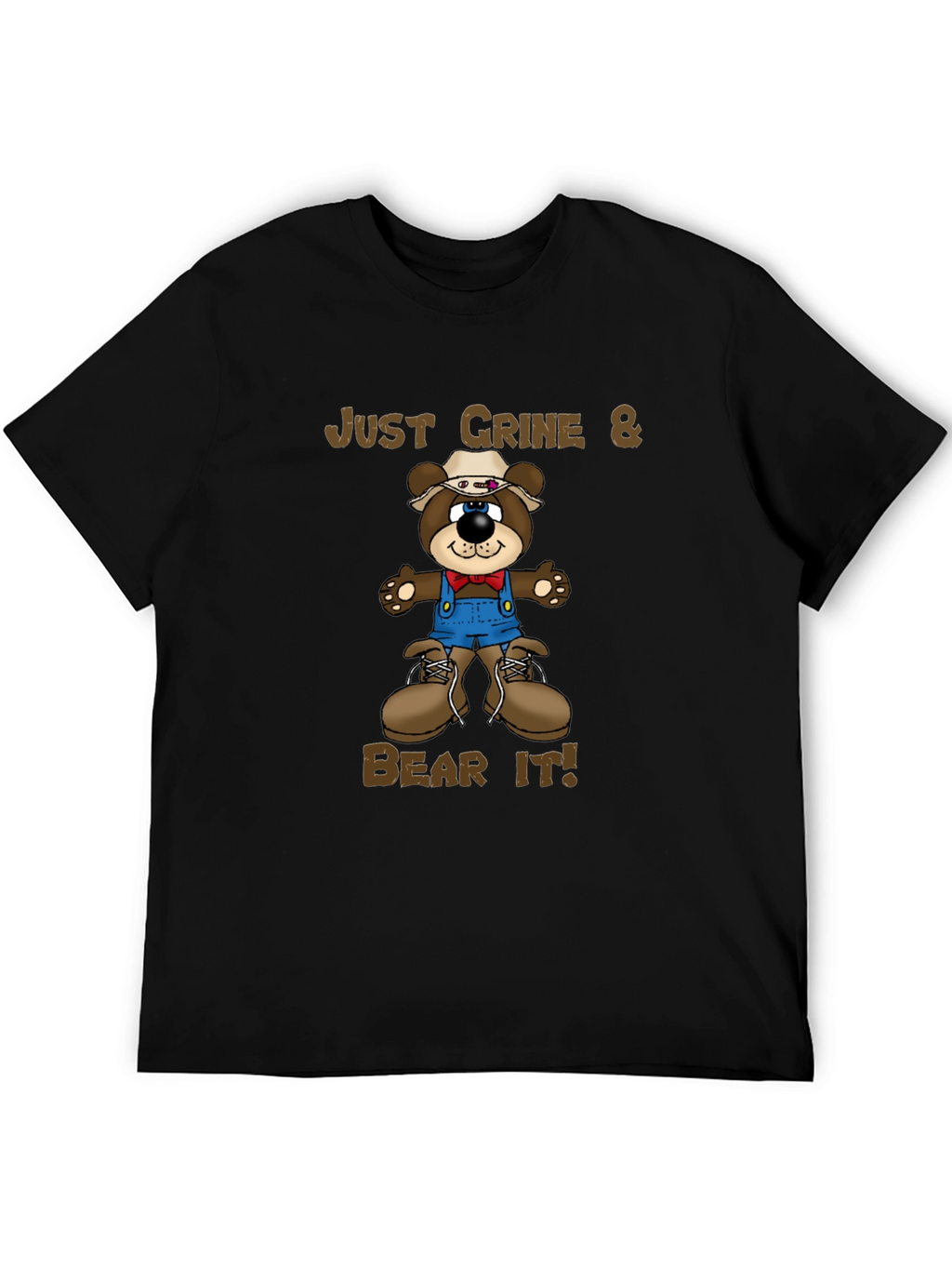 Just Grine & Bear It! Graphic Tee