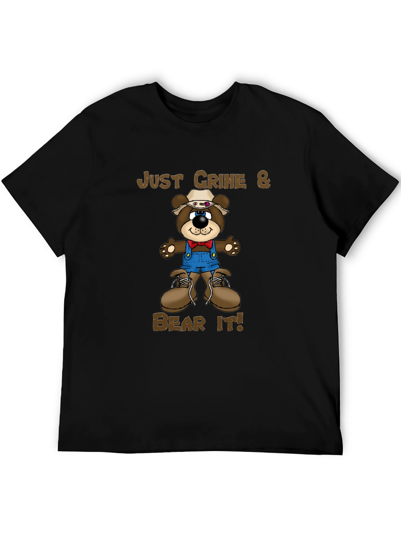 Just Grine & Bear It! Graphic Tee