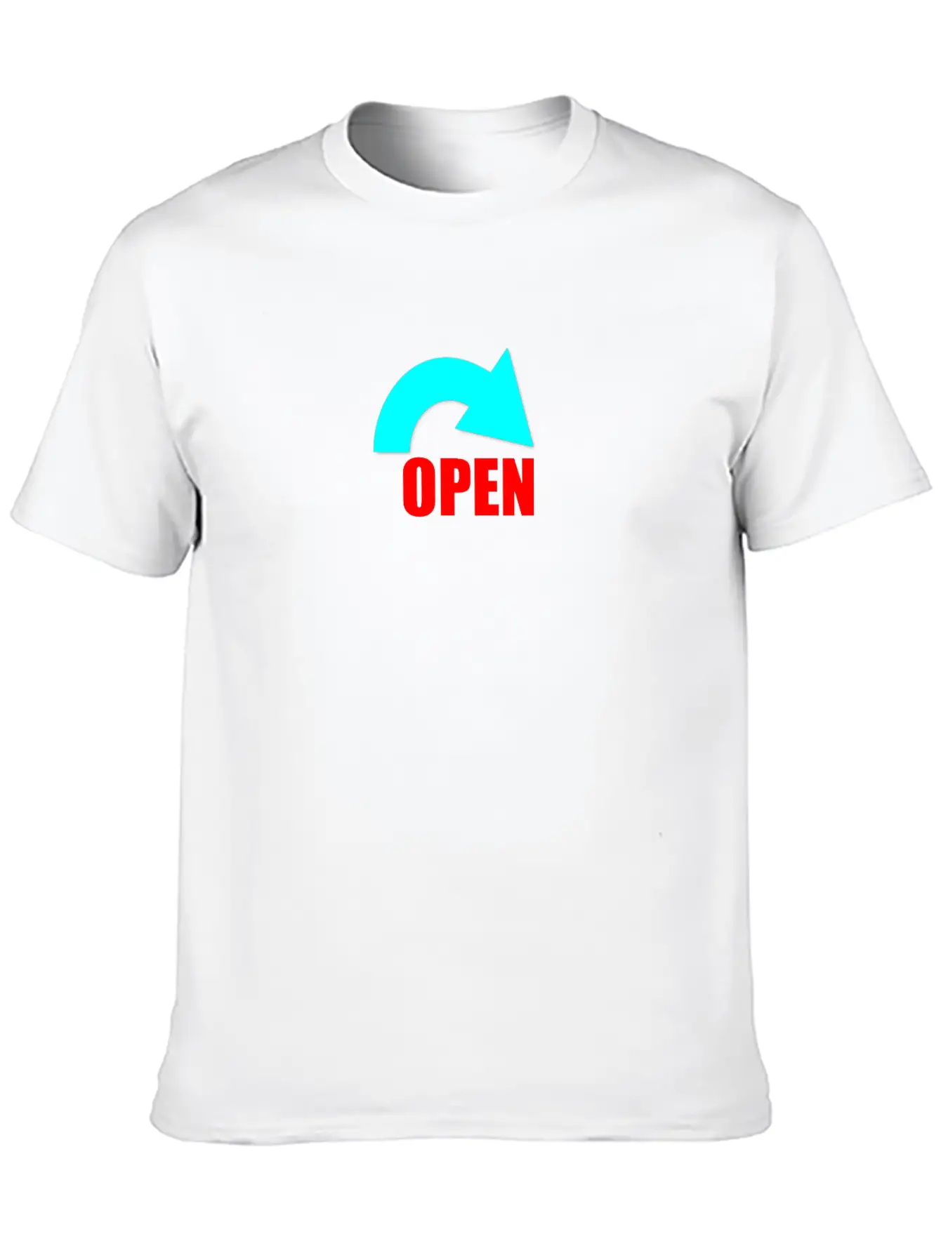 Open Breathable Graphic T-Shirt – Perfect For Casual Days