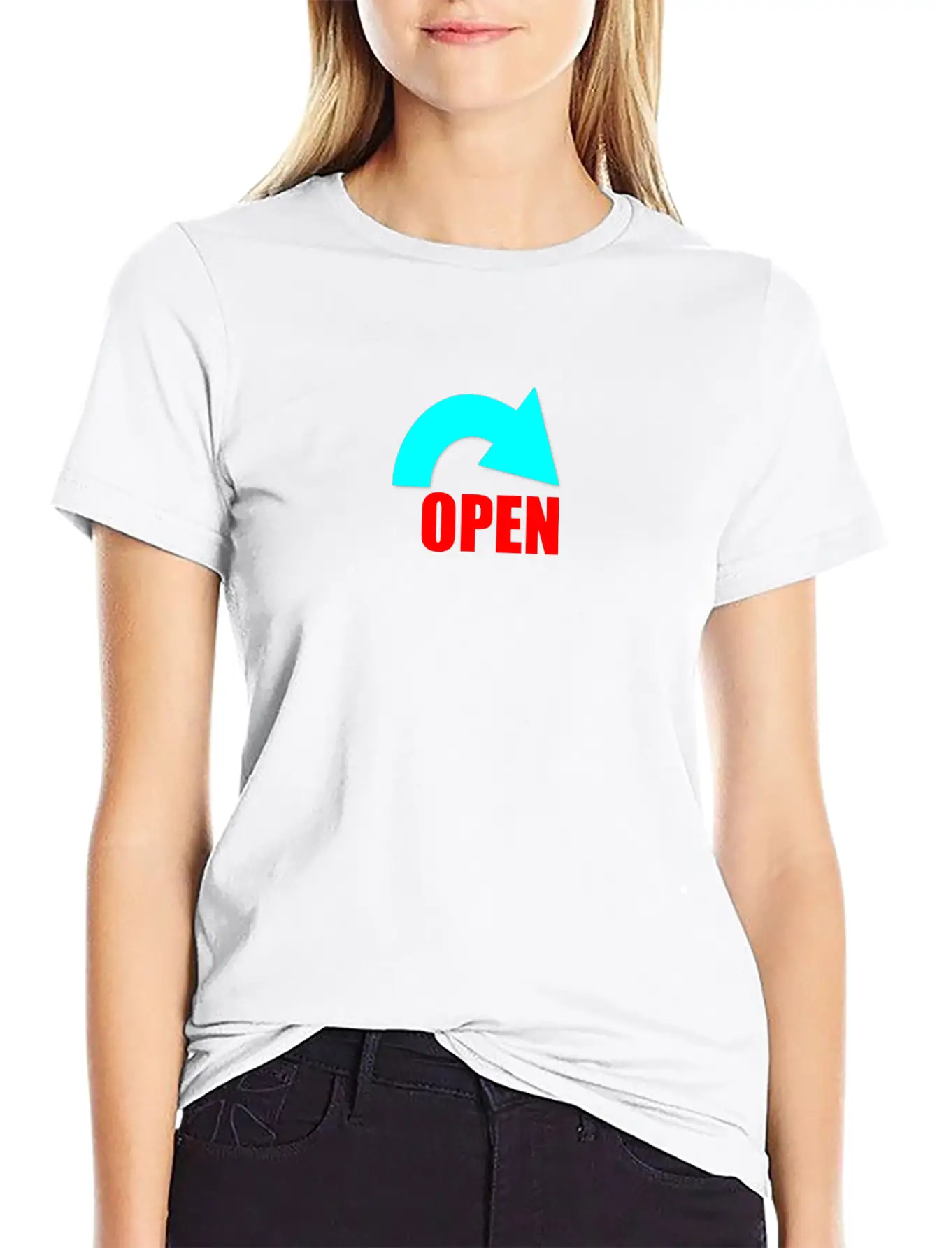 Open Breathable Graphic T-Shirt – Perfect For Casual Days