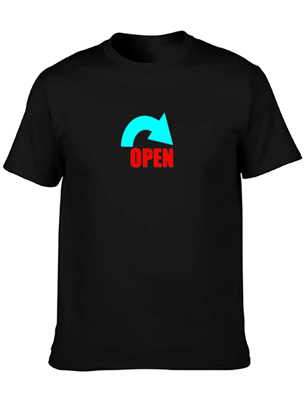 Open Breathable Graphic T-Shirt – Perfect For Casual Days