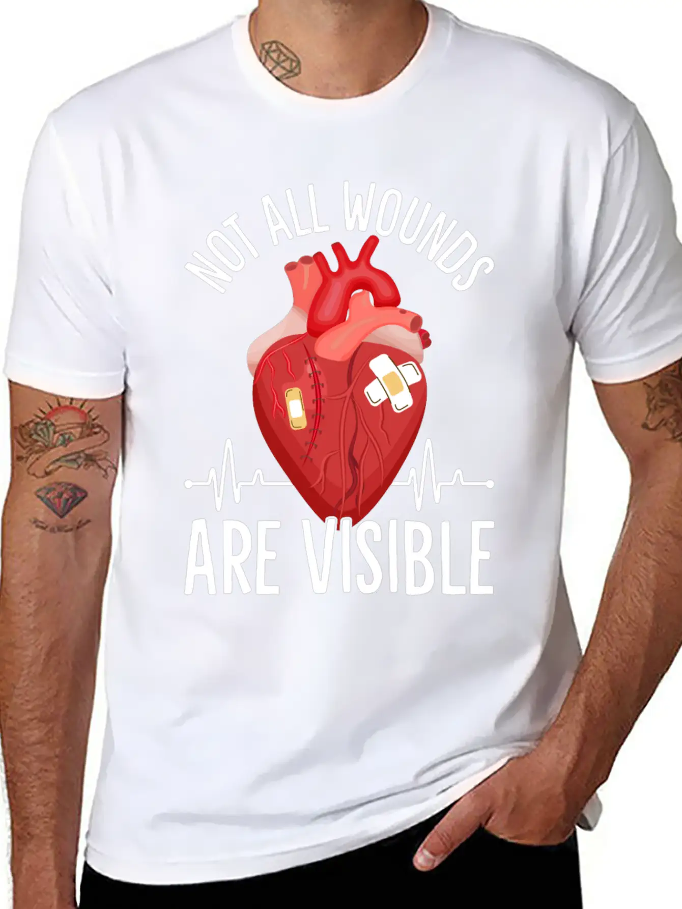 Open Heart Surgery Recovery Survivor Classic Cotton Tee – Unisex Comfort For Any Season