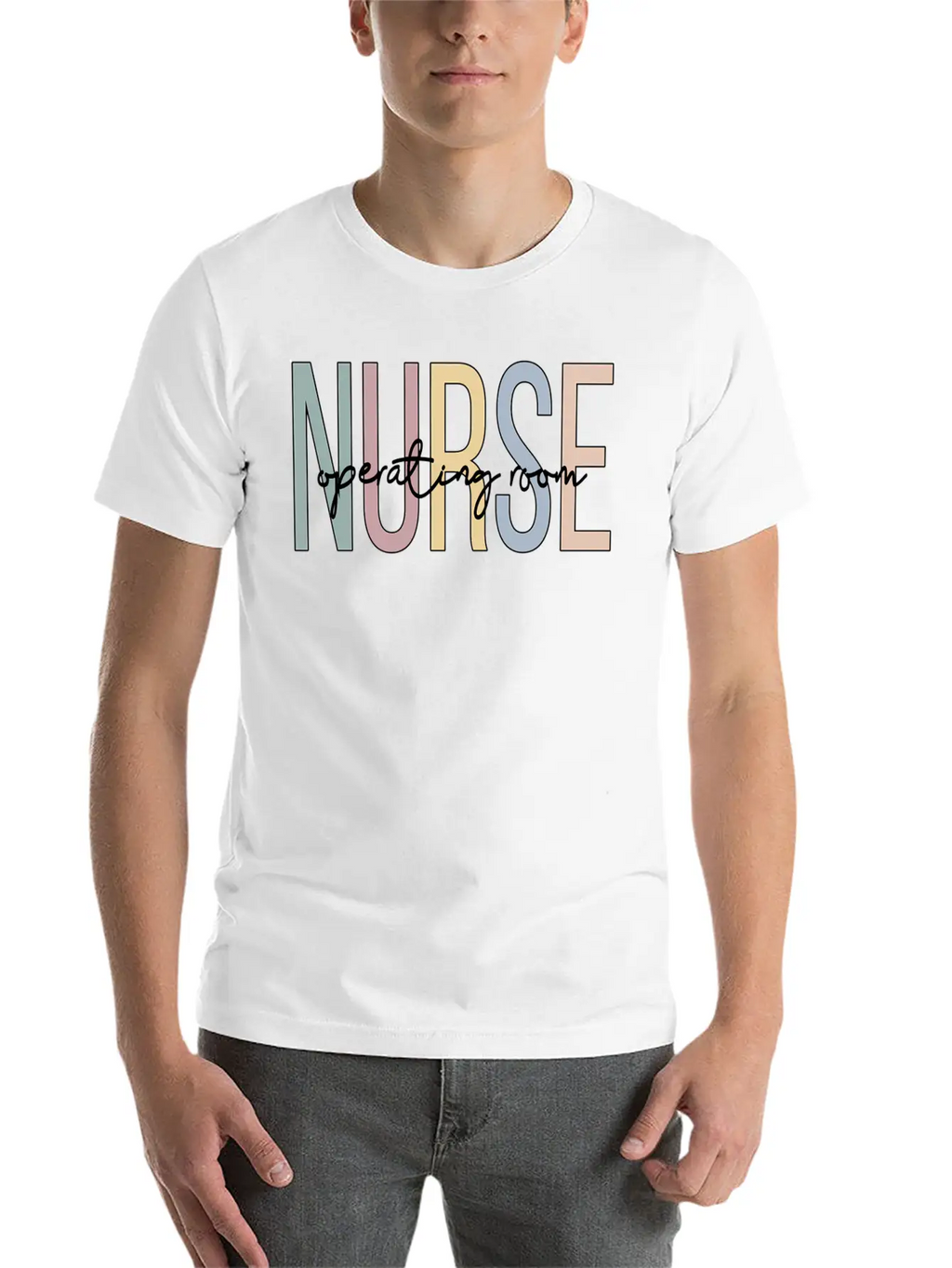 Operating Room Nurse Boho Or Nurse Breathable Graphic T-Shirt – Perfect For Casual Days