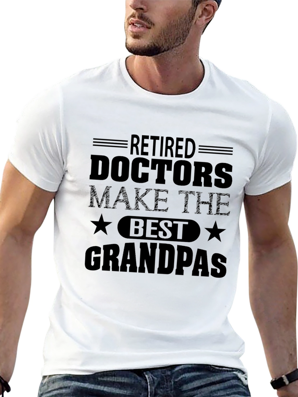 Retired Doctors Make the Best Grandpas T-Shirt