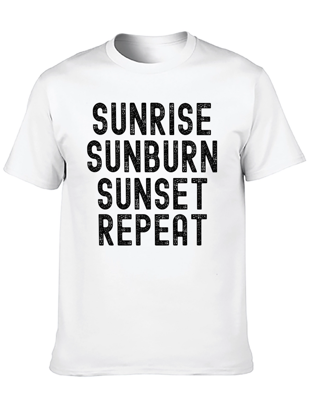 Sunrise Sunburn Sunset Repeat Graphic Tee