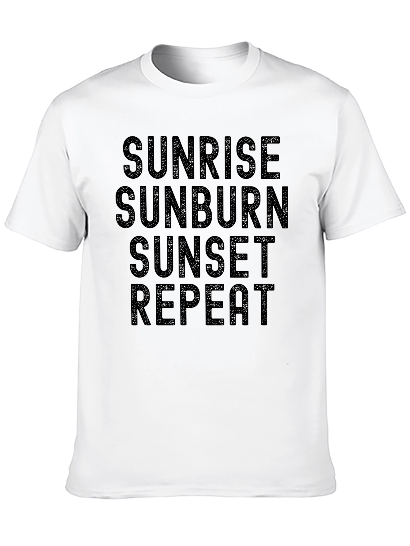Sunrise Sunburn Sunset Repeat Graphic Tee