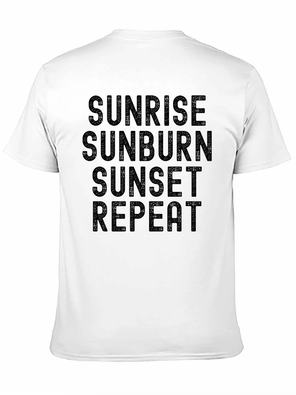 Sunrise Sunburn Sunset Repeat Graphic Tee