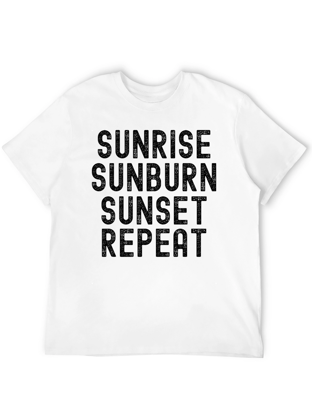Sunrise Sunburn Sunset Repeat Graphic Tee