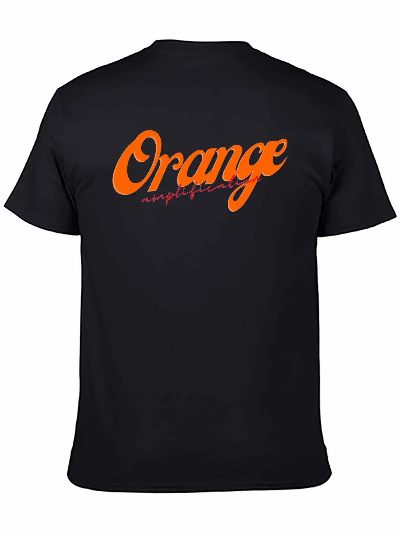 Orange Amplification Classic Cotton Tee – Unisex Comfort For Any Season