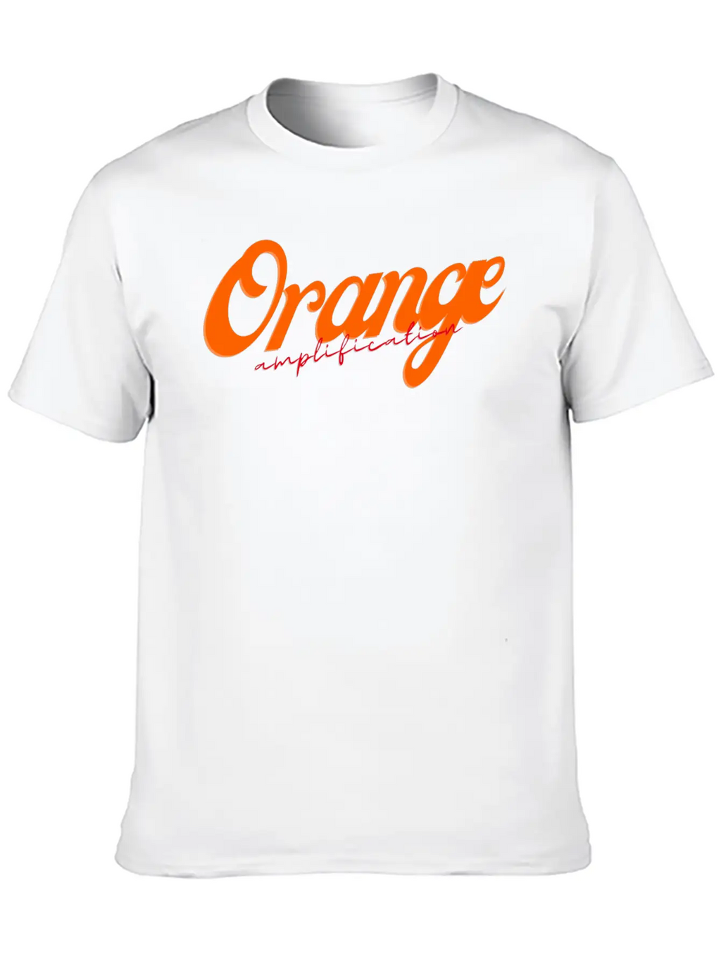 Orange Amplification Classic Cotton Tee – Unisex Comfort For Any Season