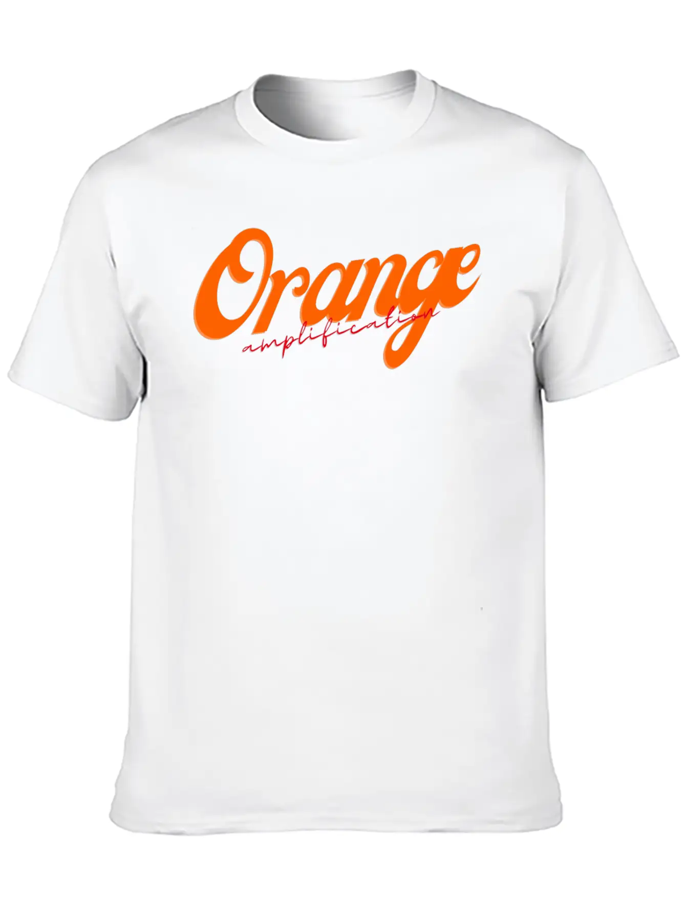 Orange Amplification Classic Cotton Tee – Unisex Comfort For Any Season