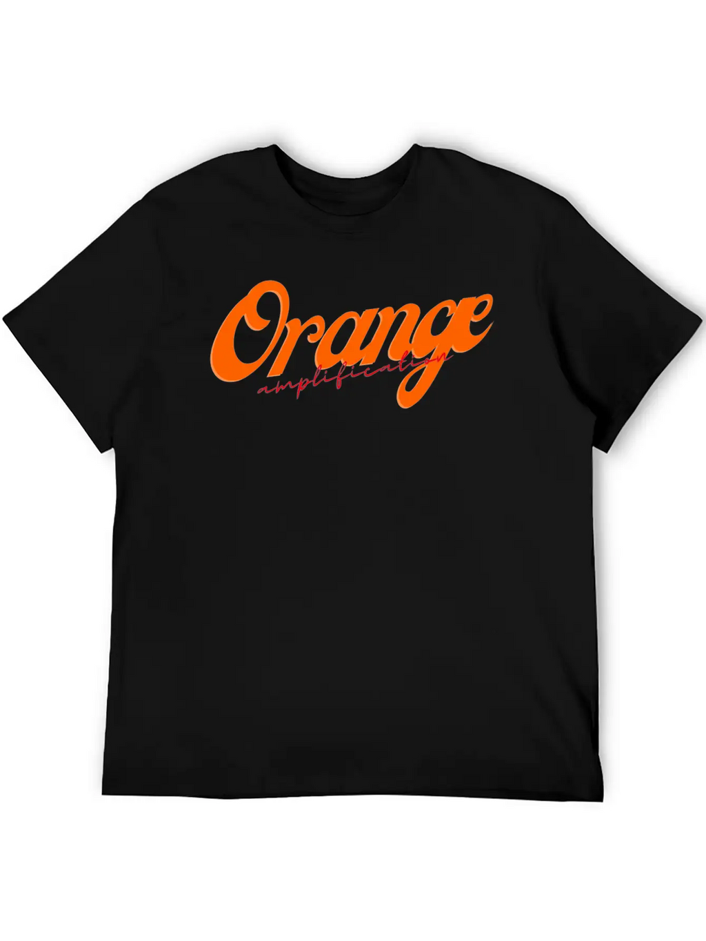 Orange Amplification Classic Cotton Tee – Unisex Comfort For Any Season