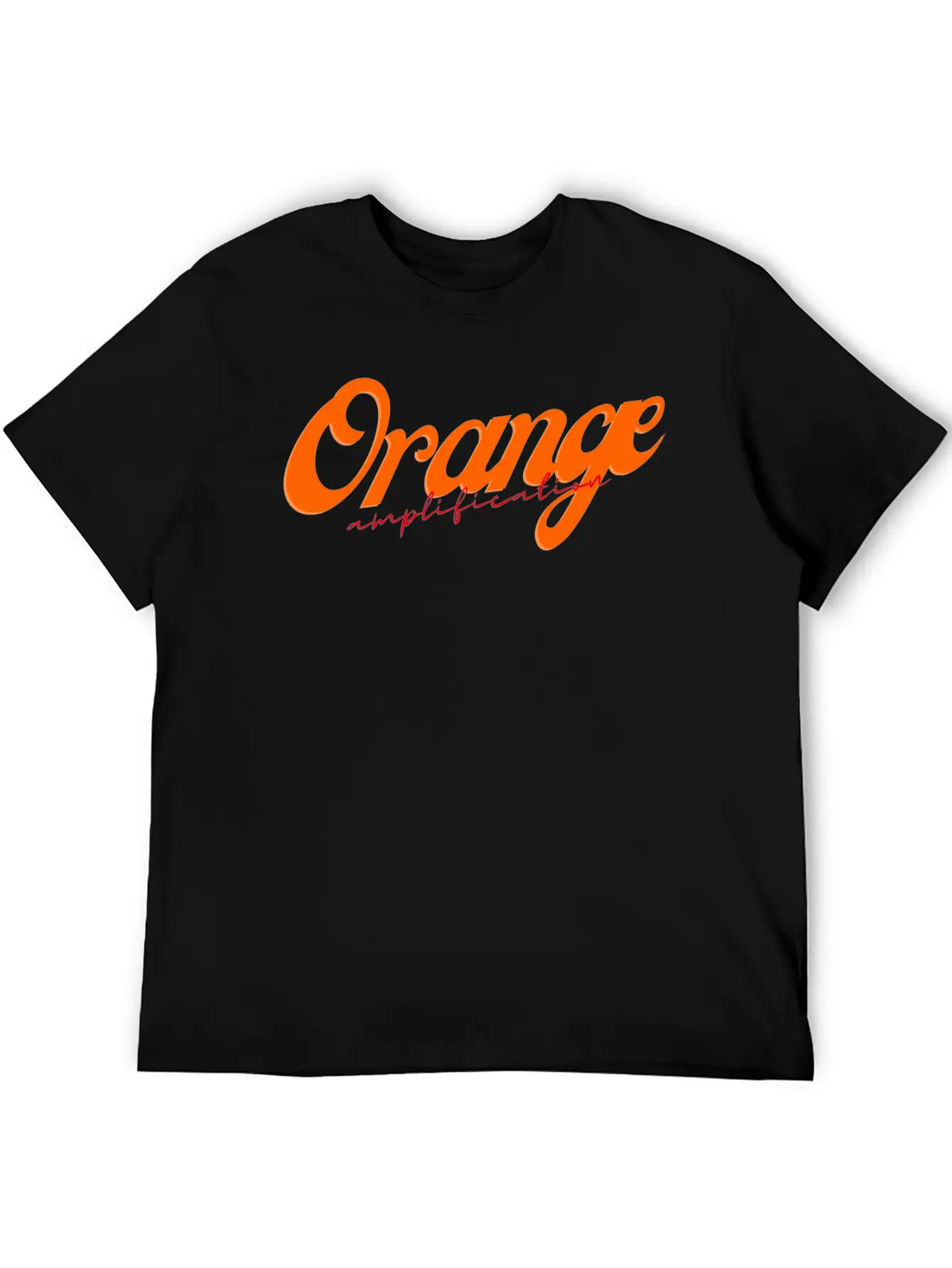 Orange Amplification Classic Cotton Tee – Unisex Comfort For Any Season