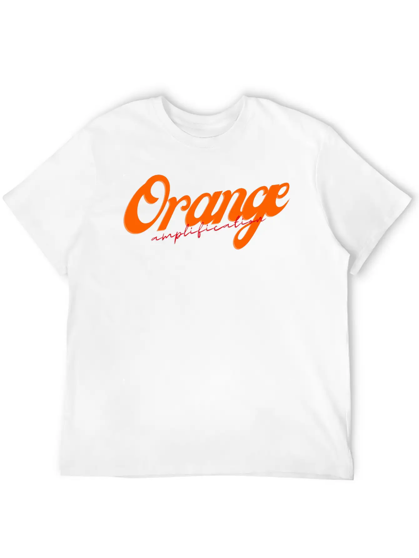 Orange Amplification Classic Cotton Tee – Unisex Comfort For Any Season
