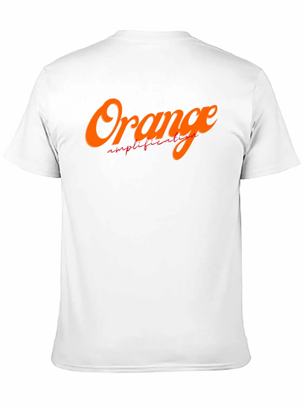 Orange Amplification Classic Cotton Tee – Unisex Comfort For Any Season