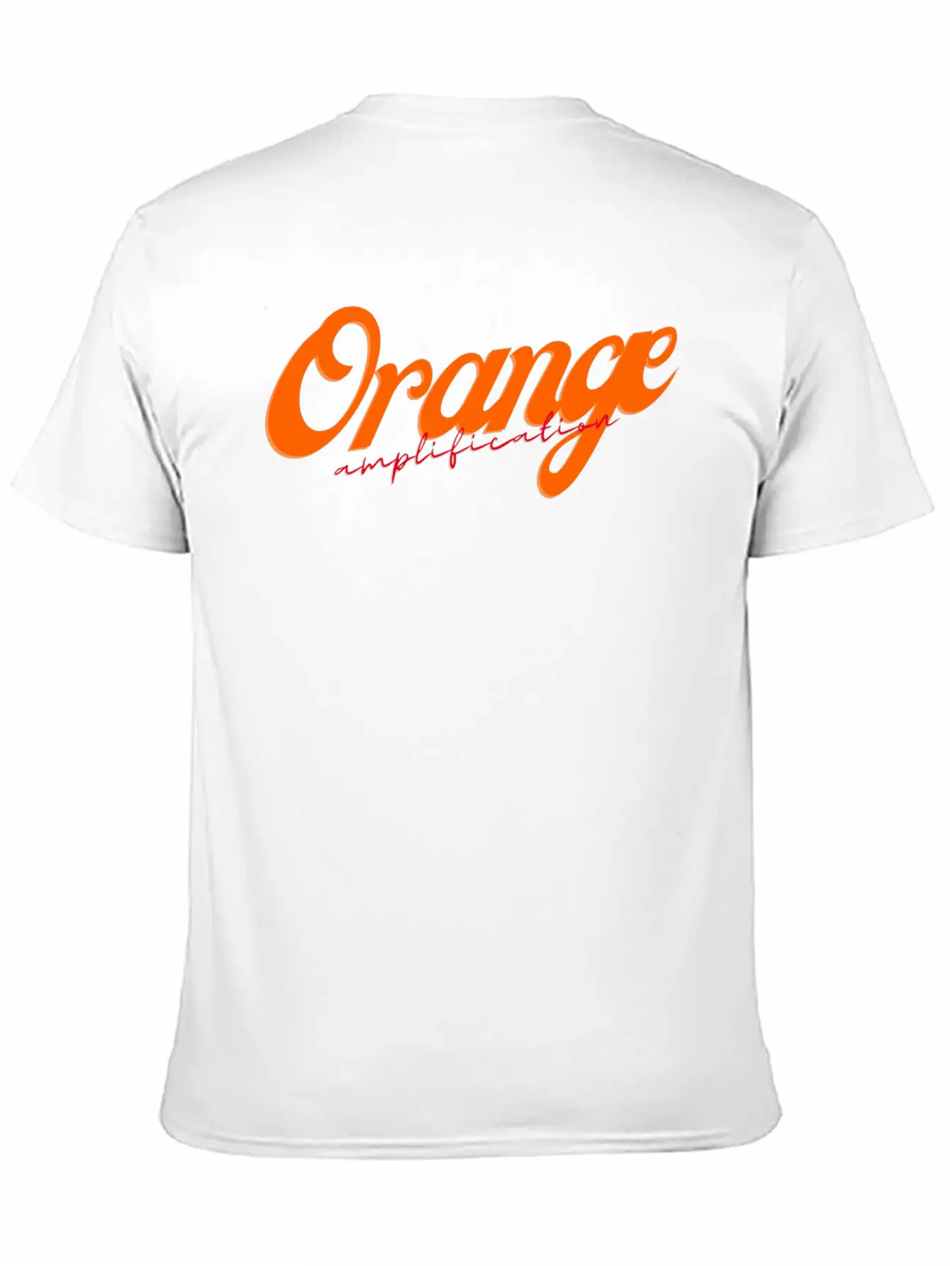 Orange Amplification Classic Cotton Tee – Unisex Comfort For Any Season