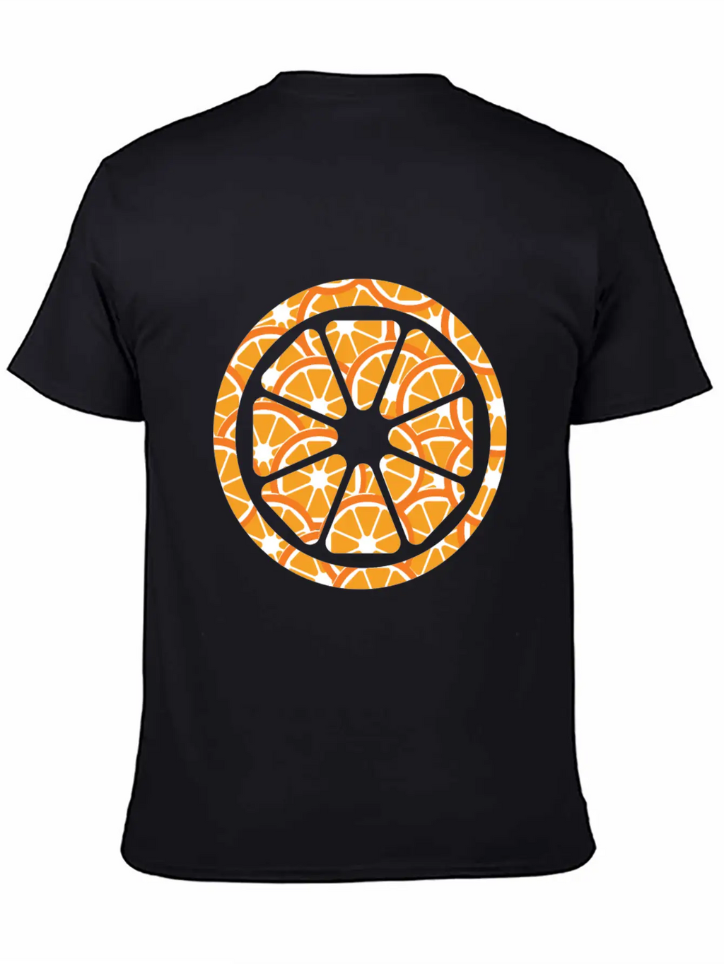 Orange Breathable Soft Cotton T-Shirt – Timeless Casual Look