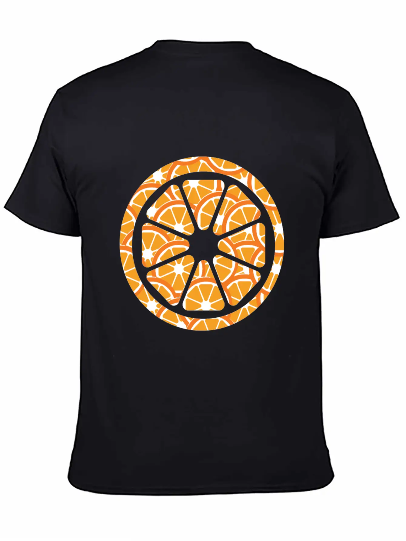 Orange Breathable Soft Cotton T-Shirt – Timeless Casual Look