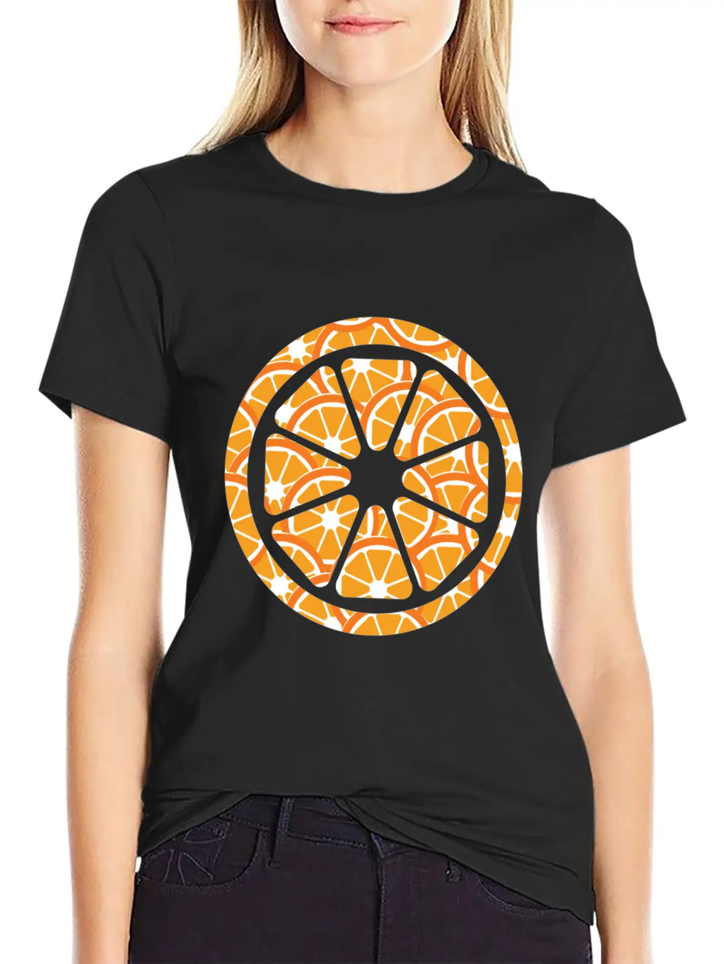 Orange Breathable Soft Cotton T-Shirt – Timeless Casual Look