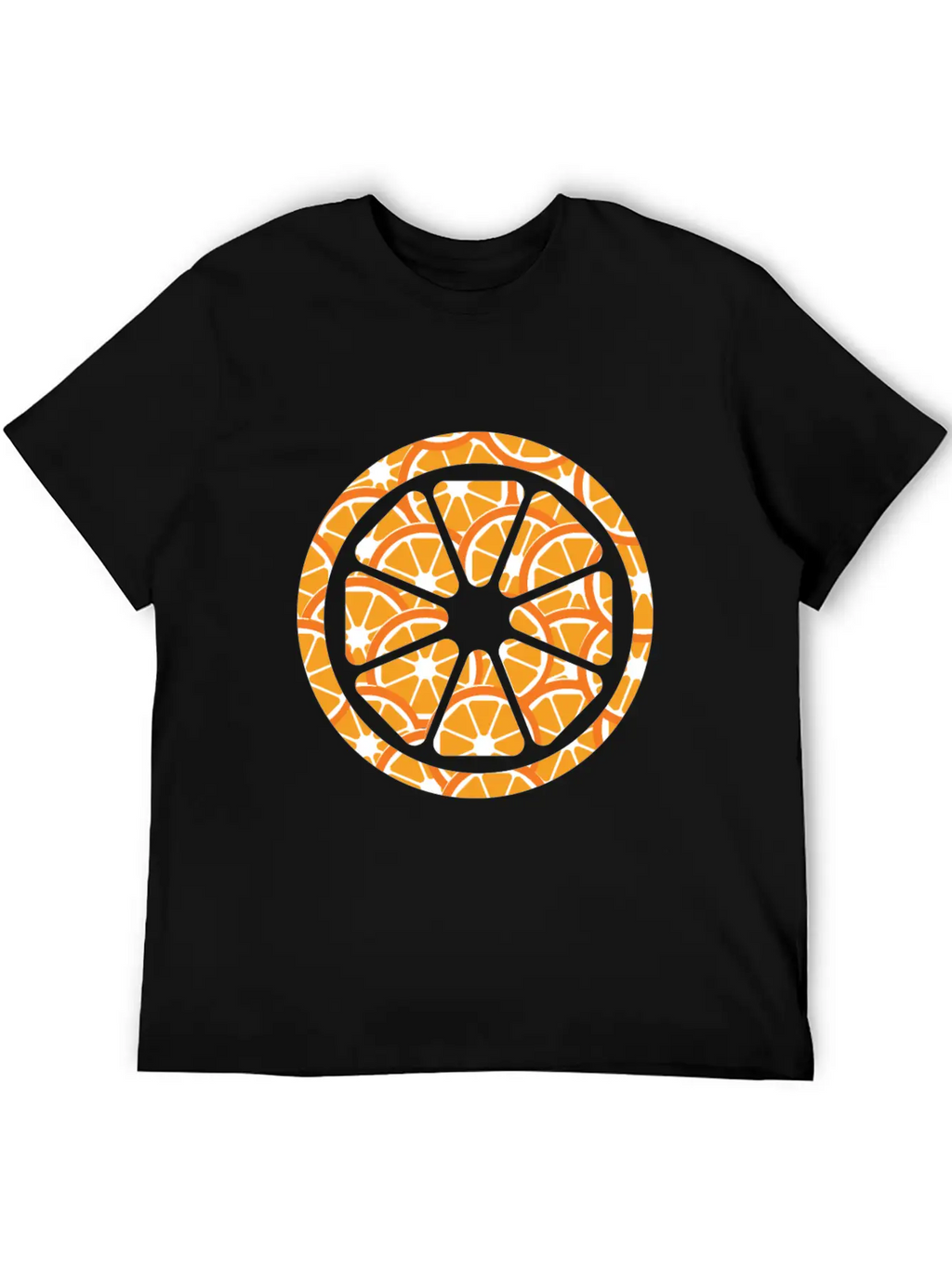 Orange Breathable Soft Cotton T-Shirt – Timeless Casual Look
