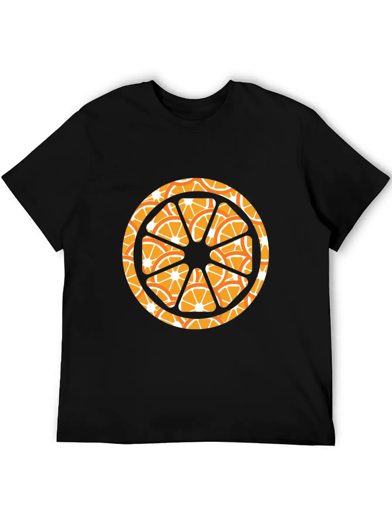 Orange Breathable Soft Cotton T-Shirt – Timeless Casual Look