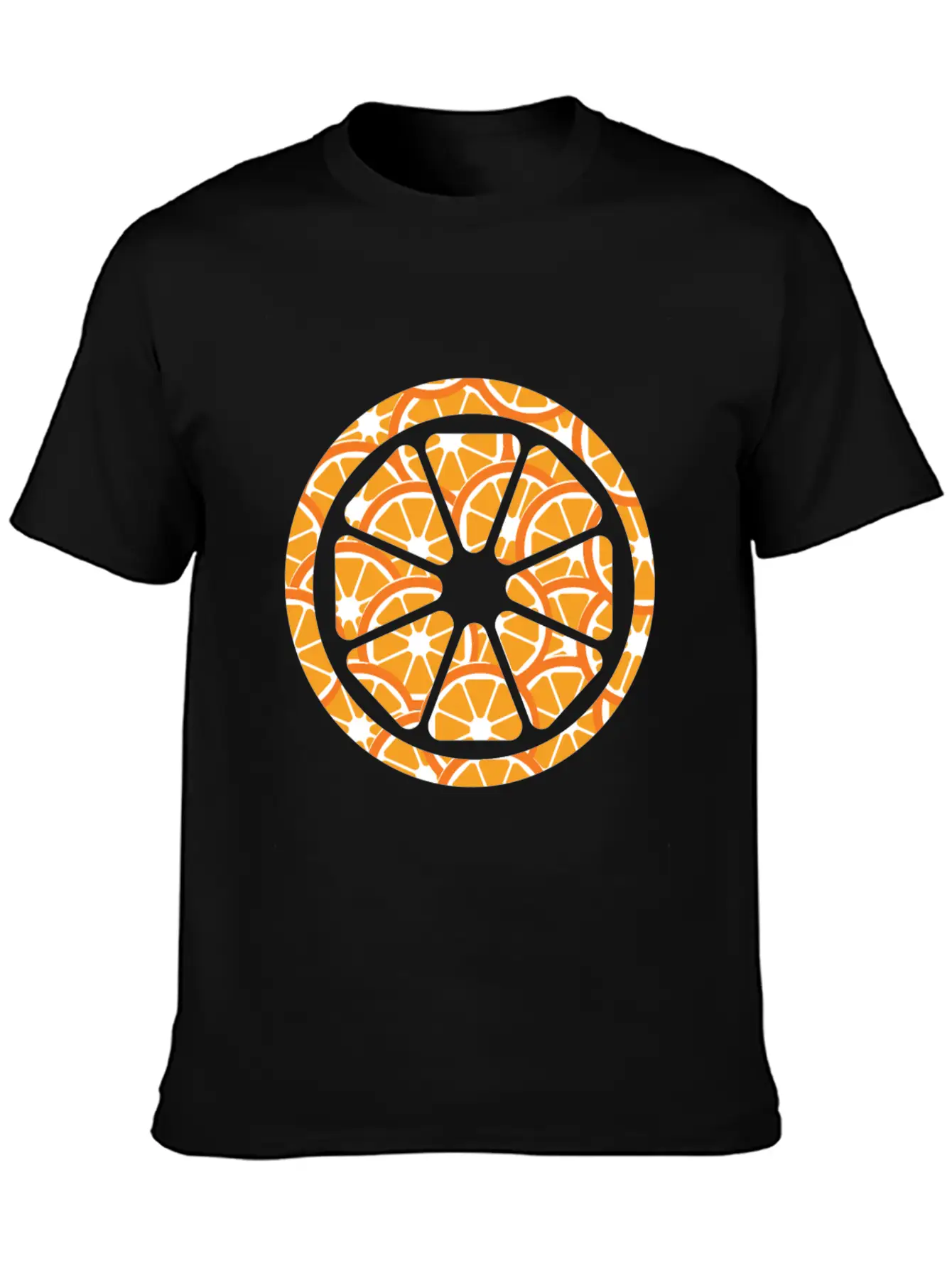 Orange Breathable Soft Cotton T-Shirt – Timeless Casual Look