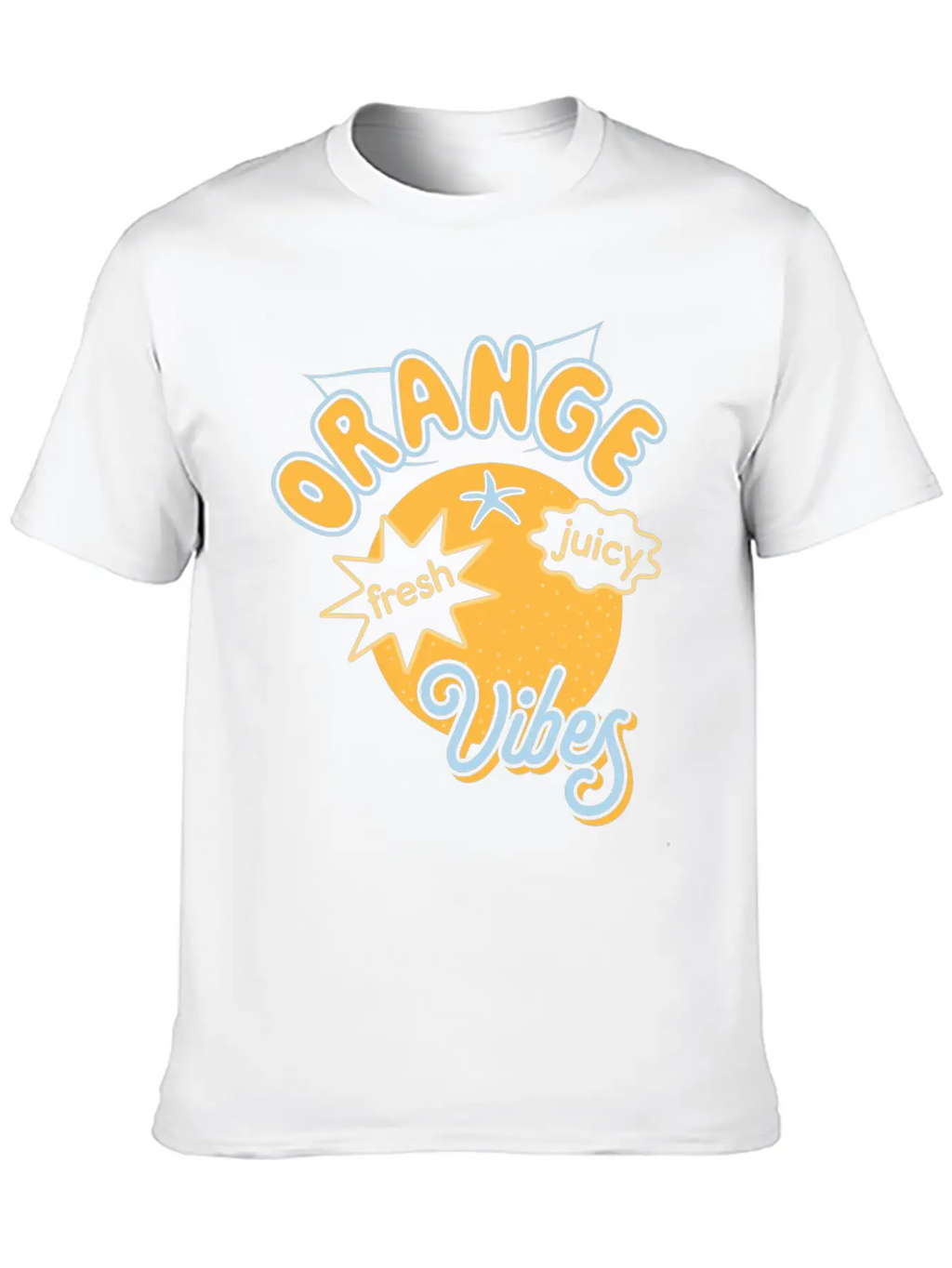 Oranges Orange Vibes Juicy Fruits Summer Sun Breathable Graphic T-Shirt – Perfect For Casual Days