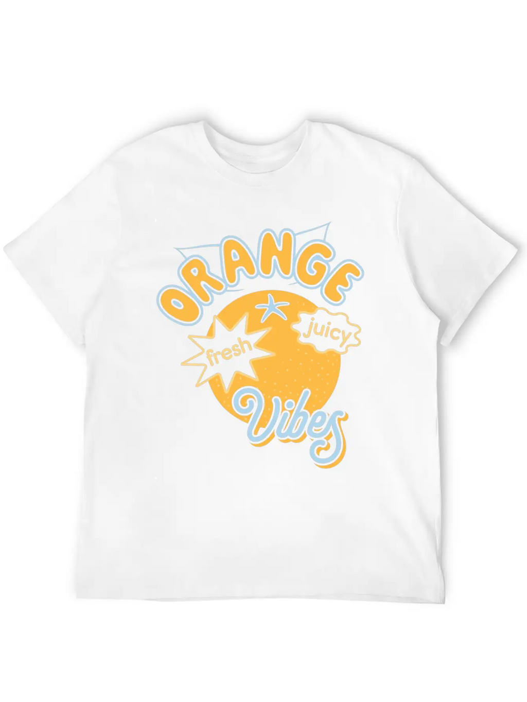 Oranges Orange Vibes Juicy Fruits Summer Sun Breathable Graphic T-Shirt – Perfect For Casual Days