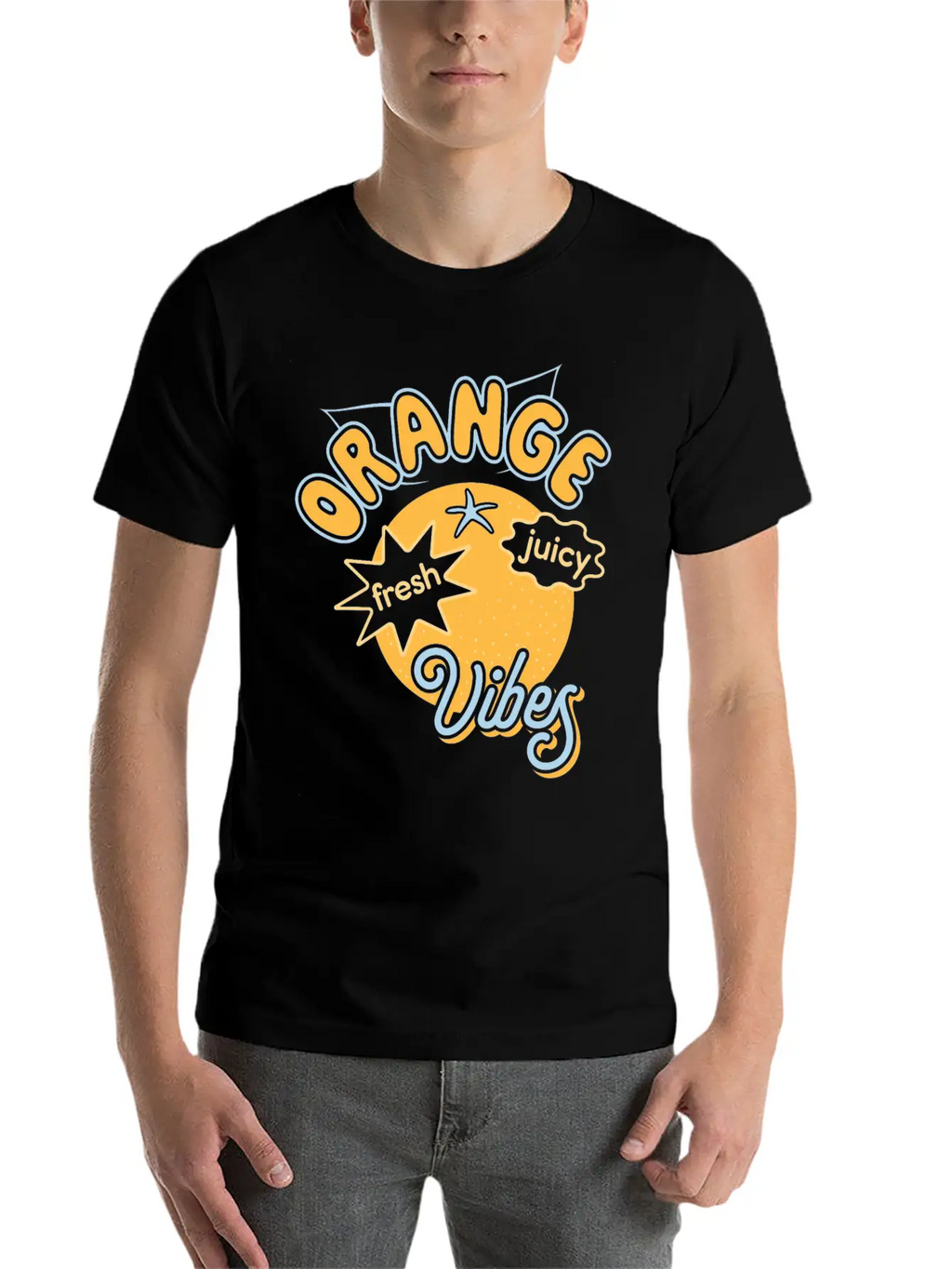 Oranges Orange Vibes Juicy Fruits Summer Sun Breathable Graphic T-Shirt – Perfect For Casual Days