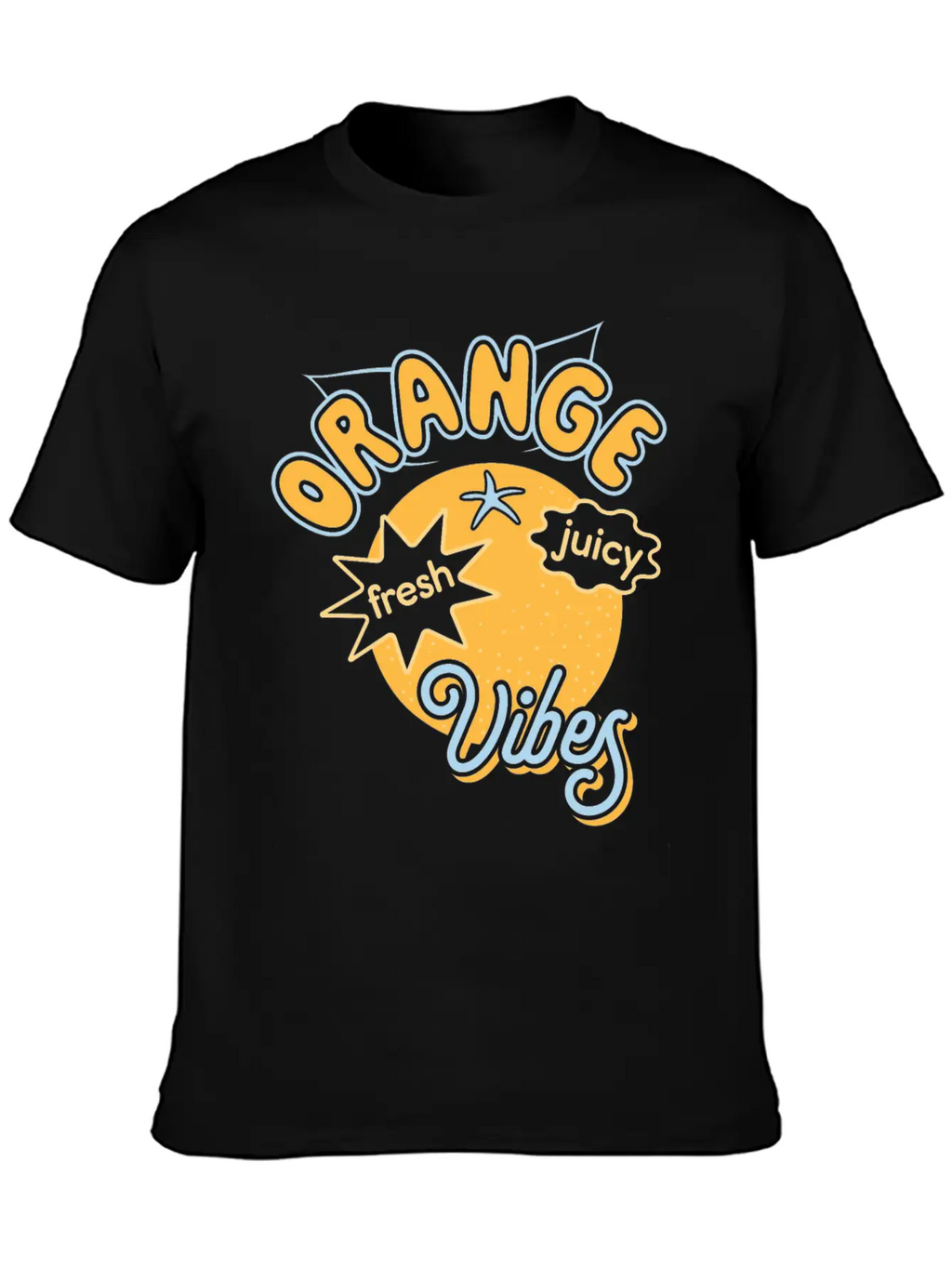 Oranges Orange Vibes Juicy Fruits Summer Sun Breathable Graphic T-Shirt – Perfect For Casual Days